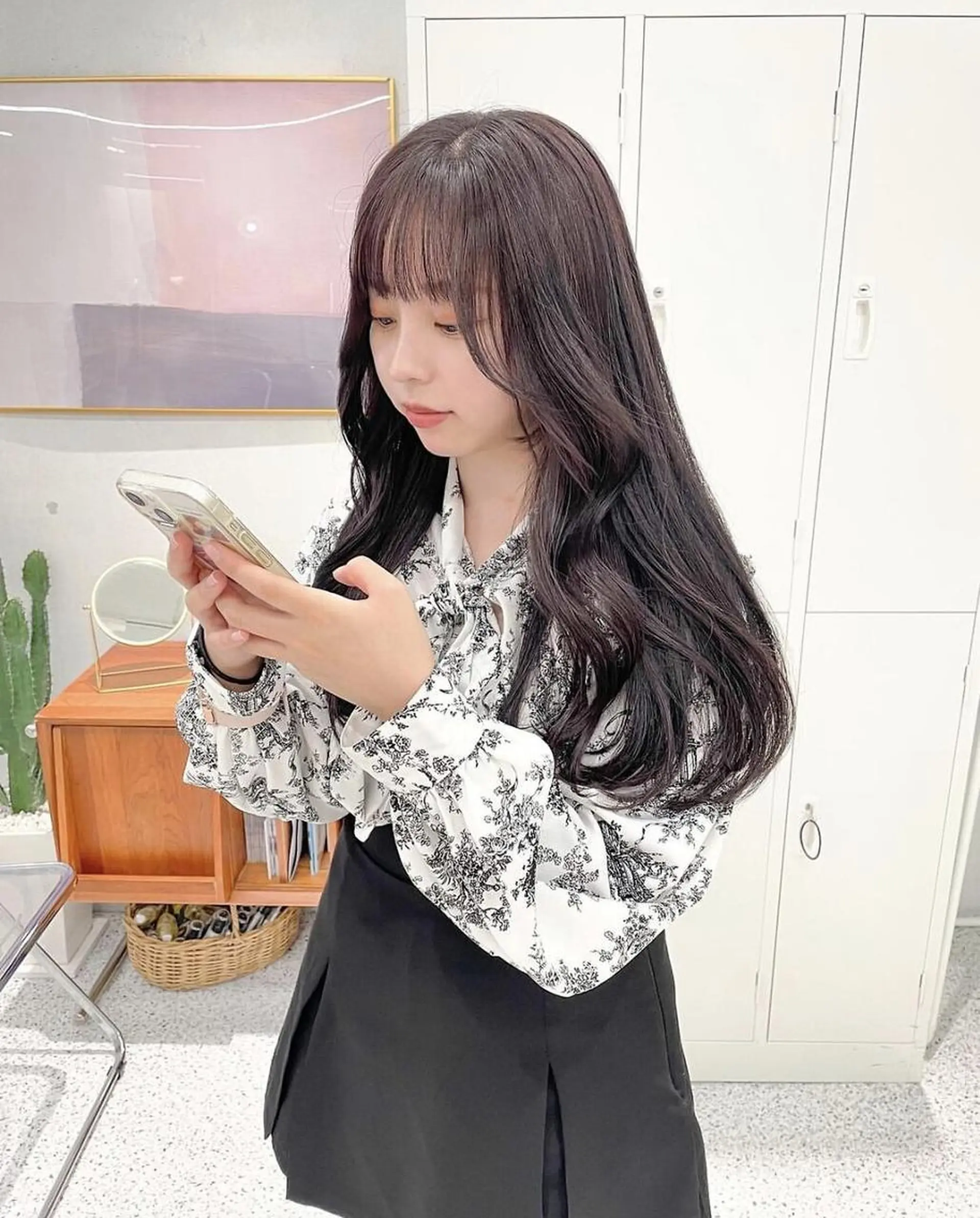 ロング 🎀韓国/艶髪/暗髪 🎀CITY🫧立川のヘアスタイル