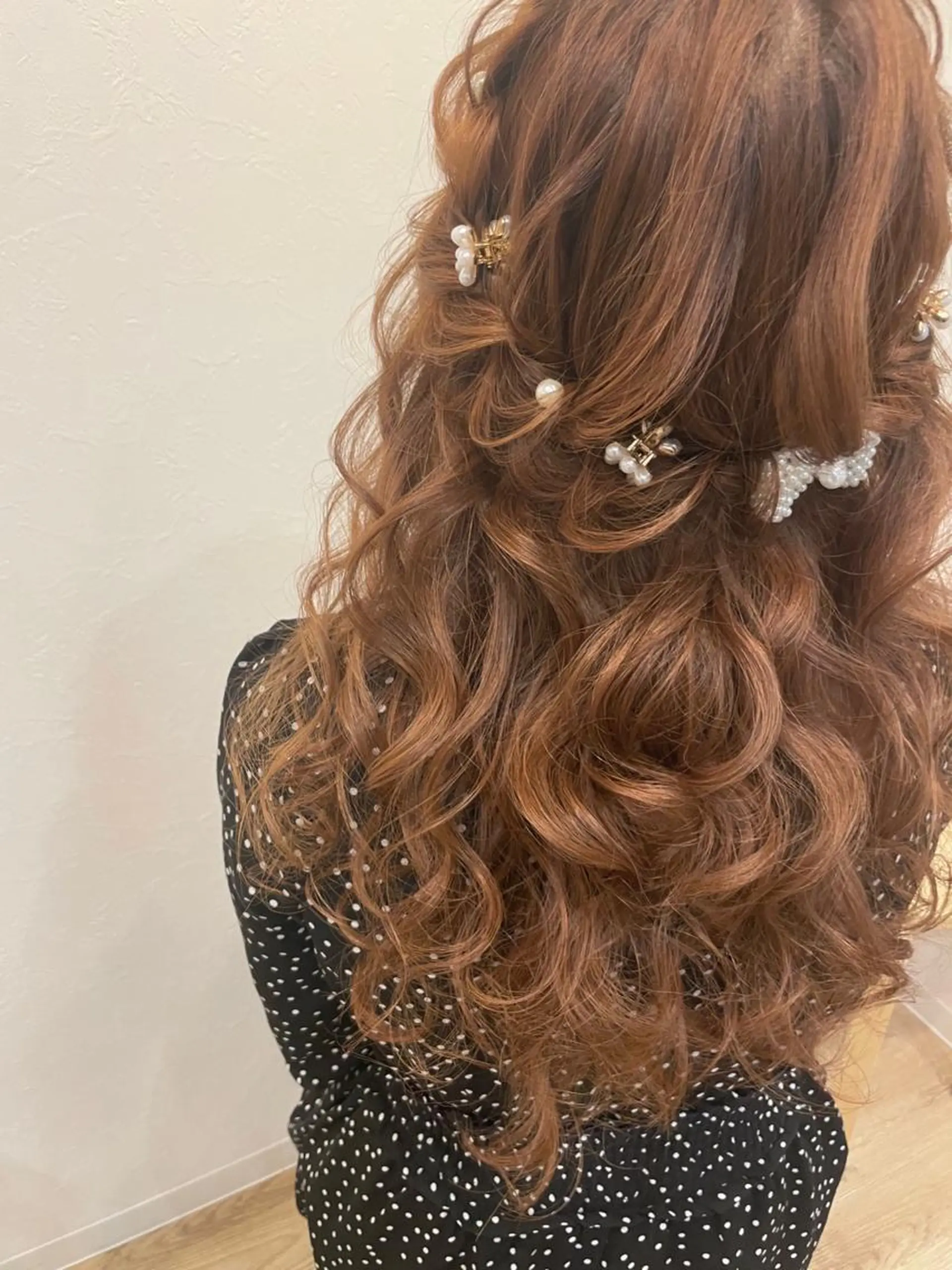 ロング ヘアアレンジ ヘアセット 【カメレオン】 上村 祥子のその他イメージ