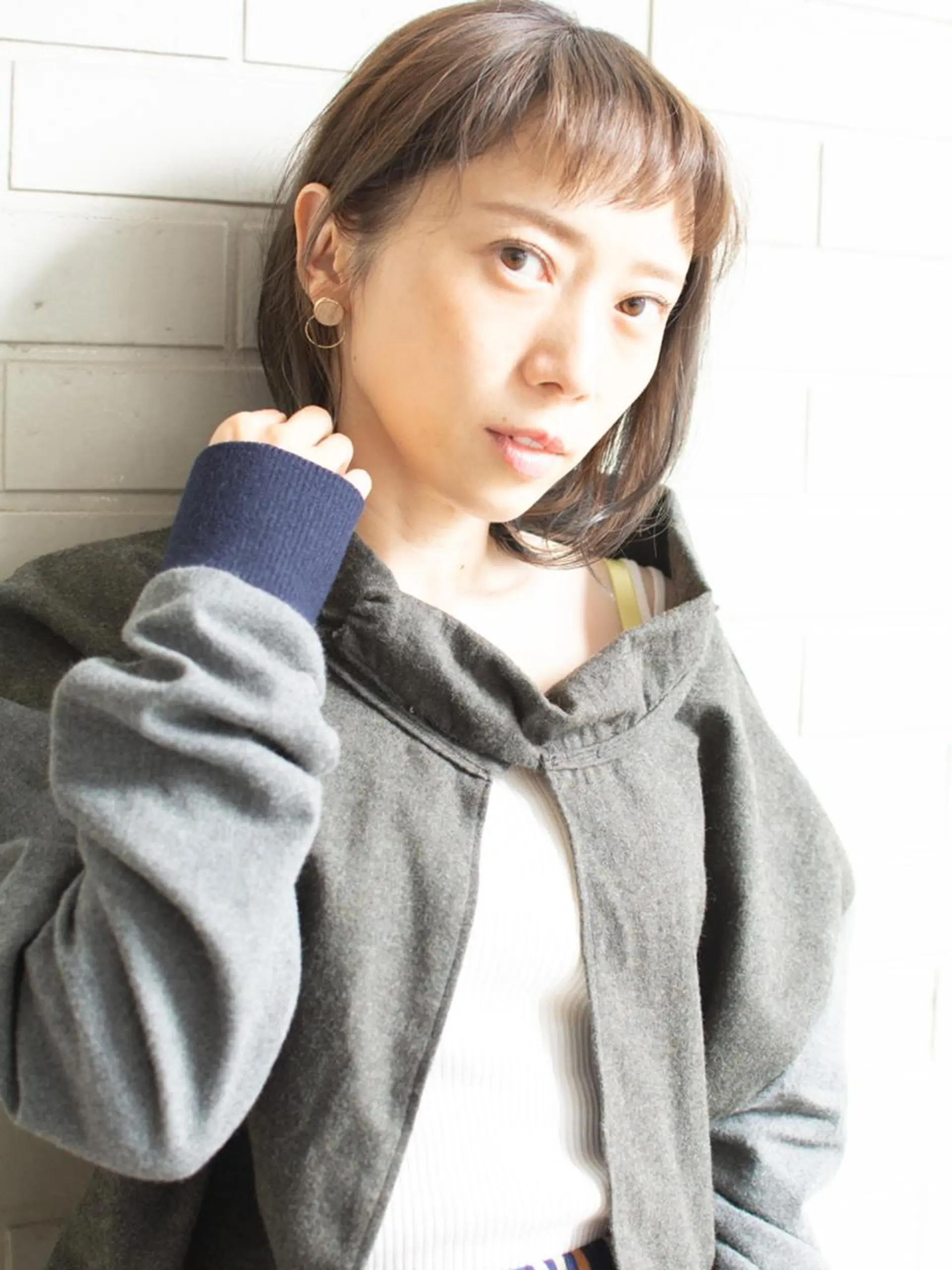 ショート ショートボブ ボブ 外国人風カラー ハイライト ショートヘア 撮影モデル 斉藤 正敏のその他イメージ