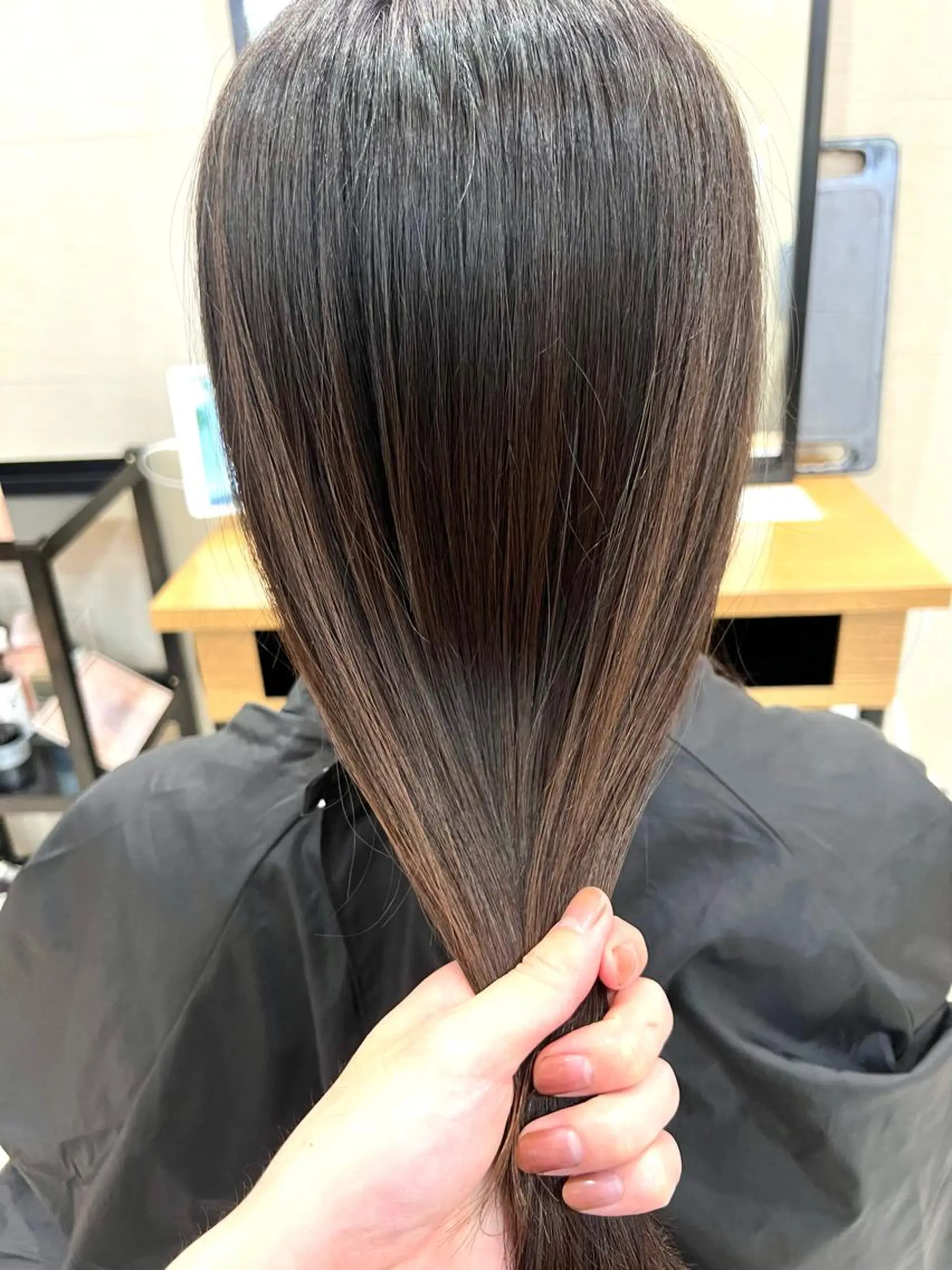 ロング トリートメント カット メンズカット曲がる 縮毛矯正佐々木タクマのヘアスタイル