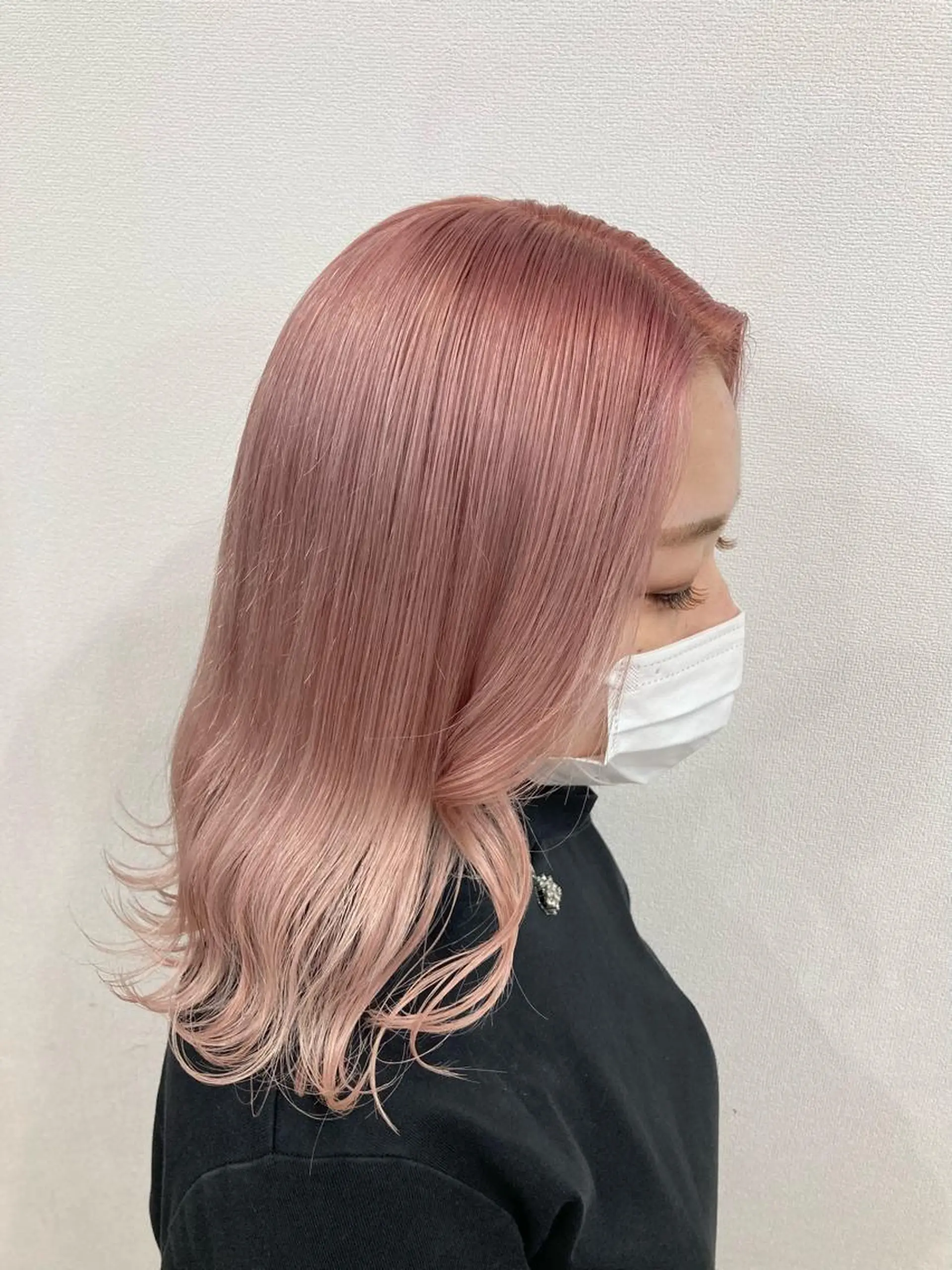 ミディアム カラー ヘアアレンジ ☁️hinako☁️ 1HAVANAのヘアスタイル