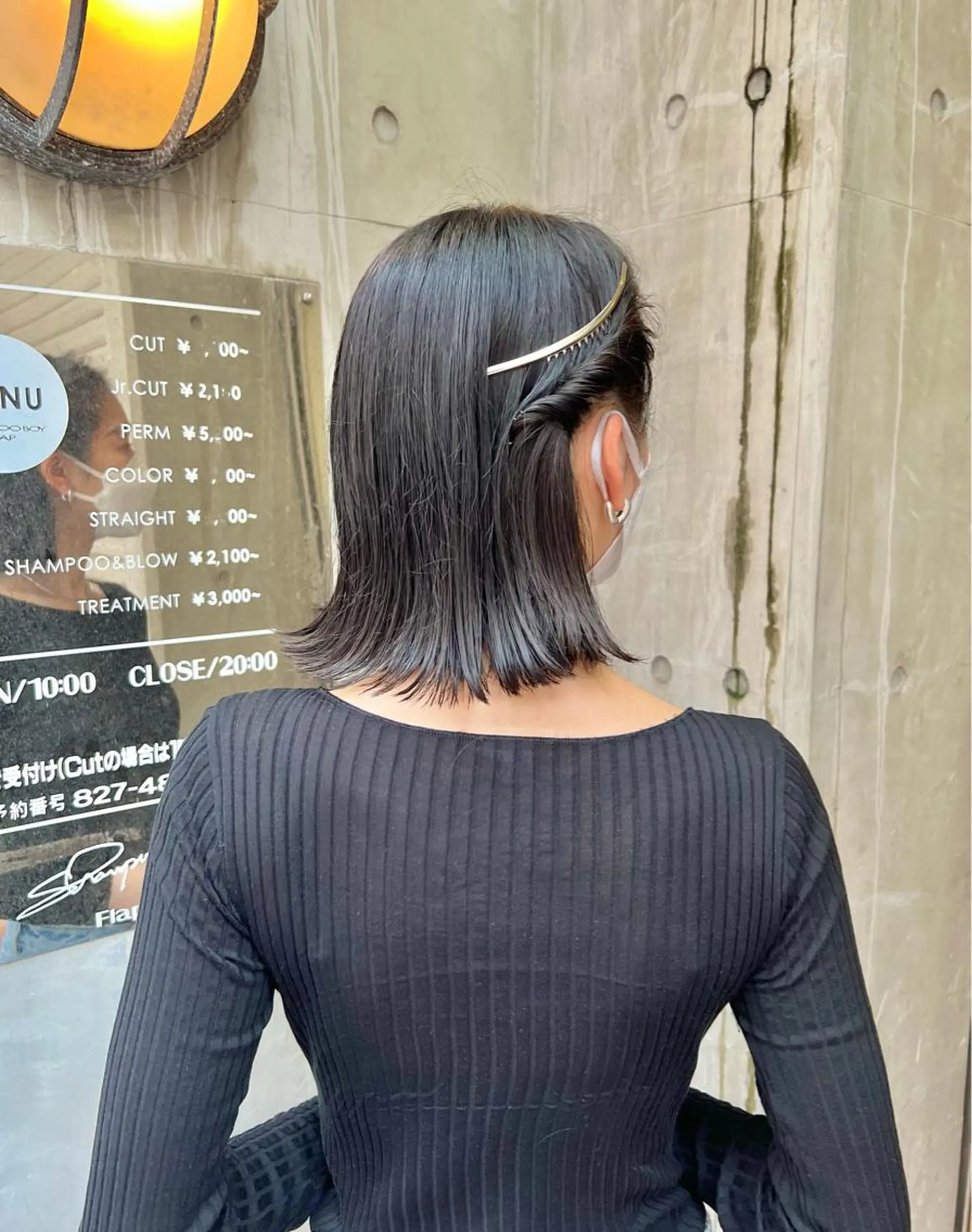 ショート カラー ヘアアレンジ 「sumi」 AMIのヘアスタイル