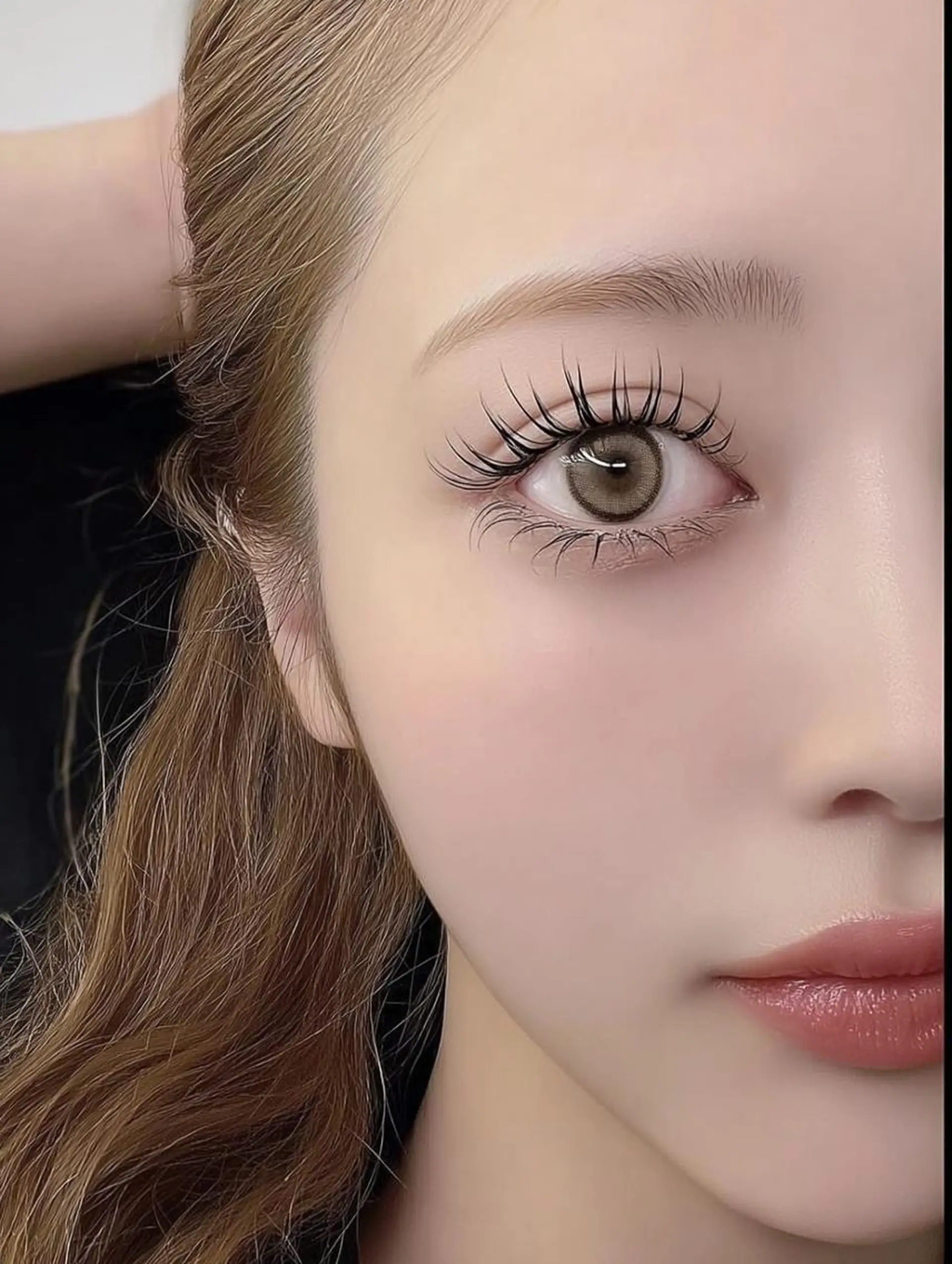 マツエク・マツパ 束感まつ毛 韓国風マツエク パリジェンヌラッシュリフト まつげパーマ マツパ PLATINUM DOLL arisaのマツエク・マツパデザイン