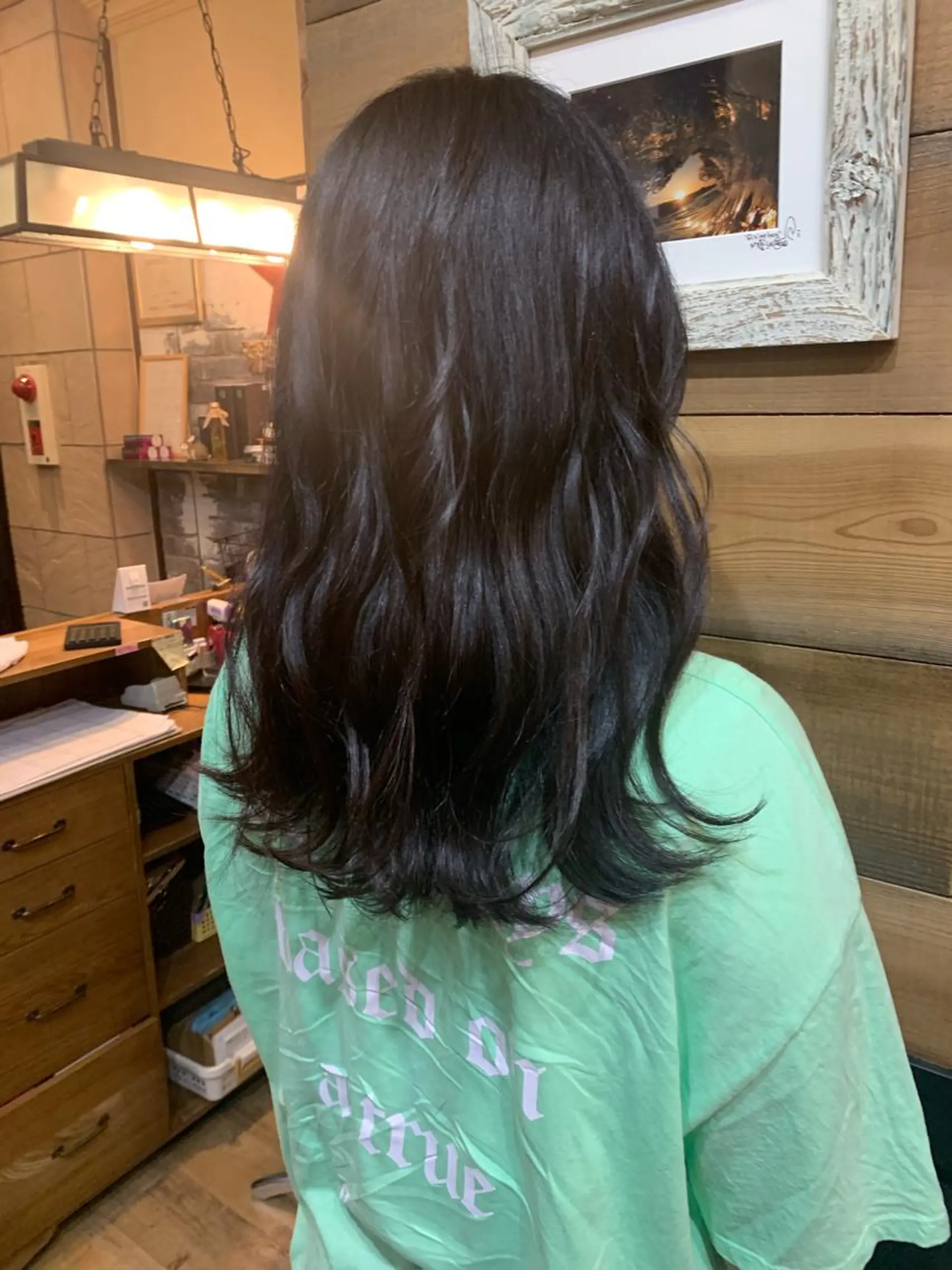 セミロング カット SHIAN 八王子👼鬼塚さやかのヘアスタイル
