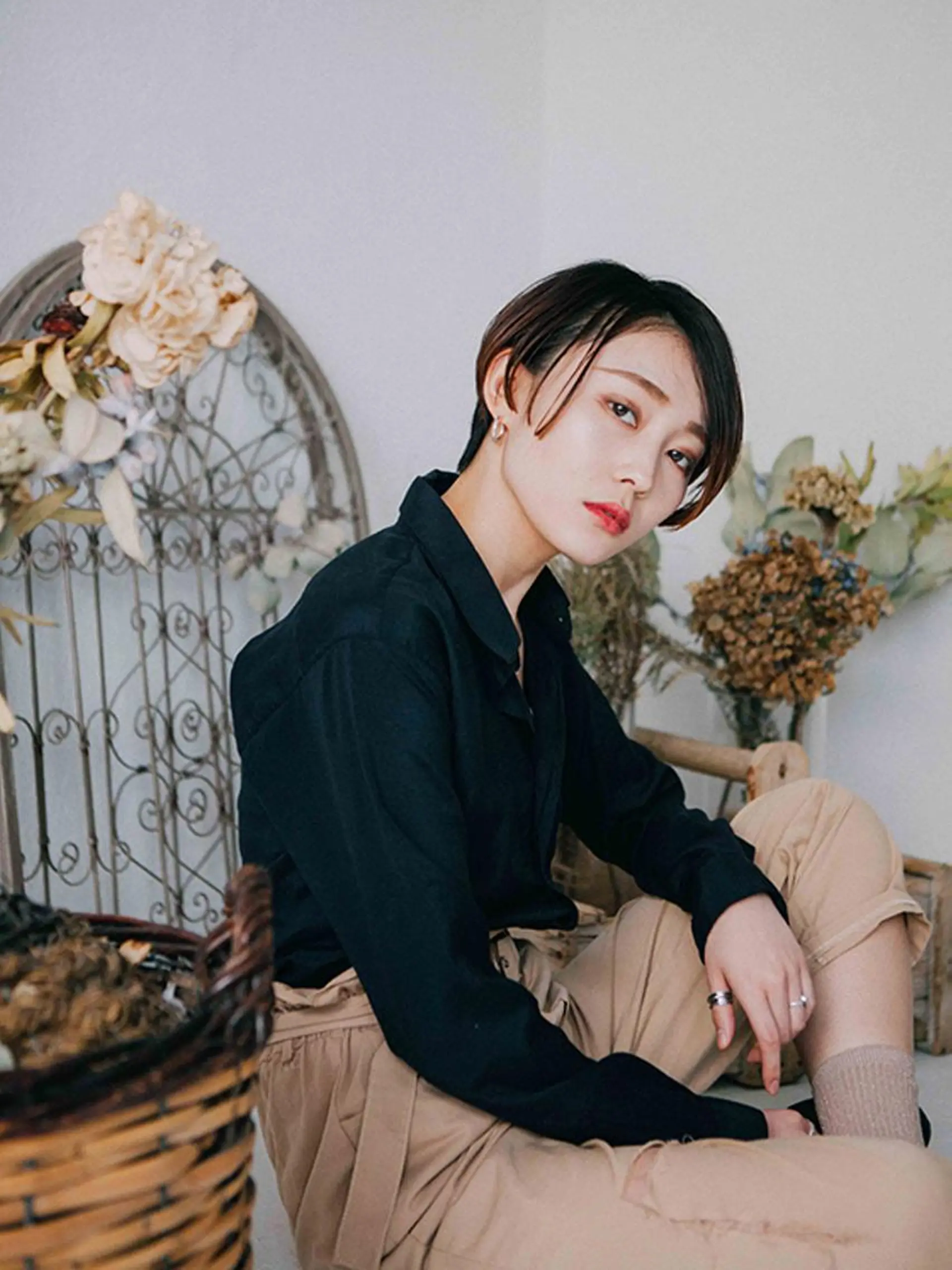 ショート カラー ショートヘア トップスタイリスト ✨KIRIKA中野✨のヘアスタイル