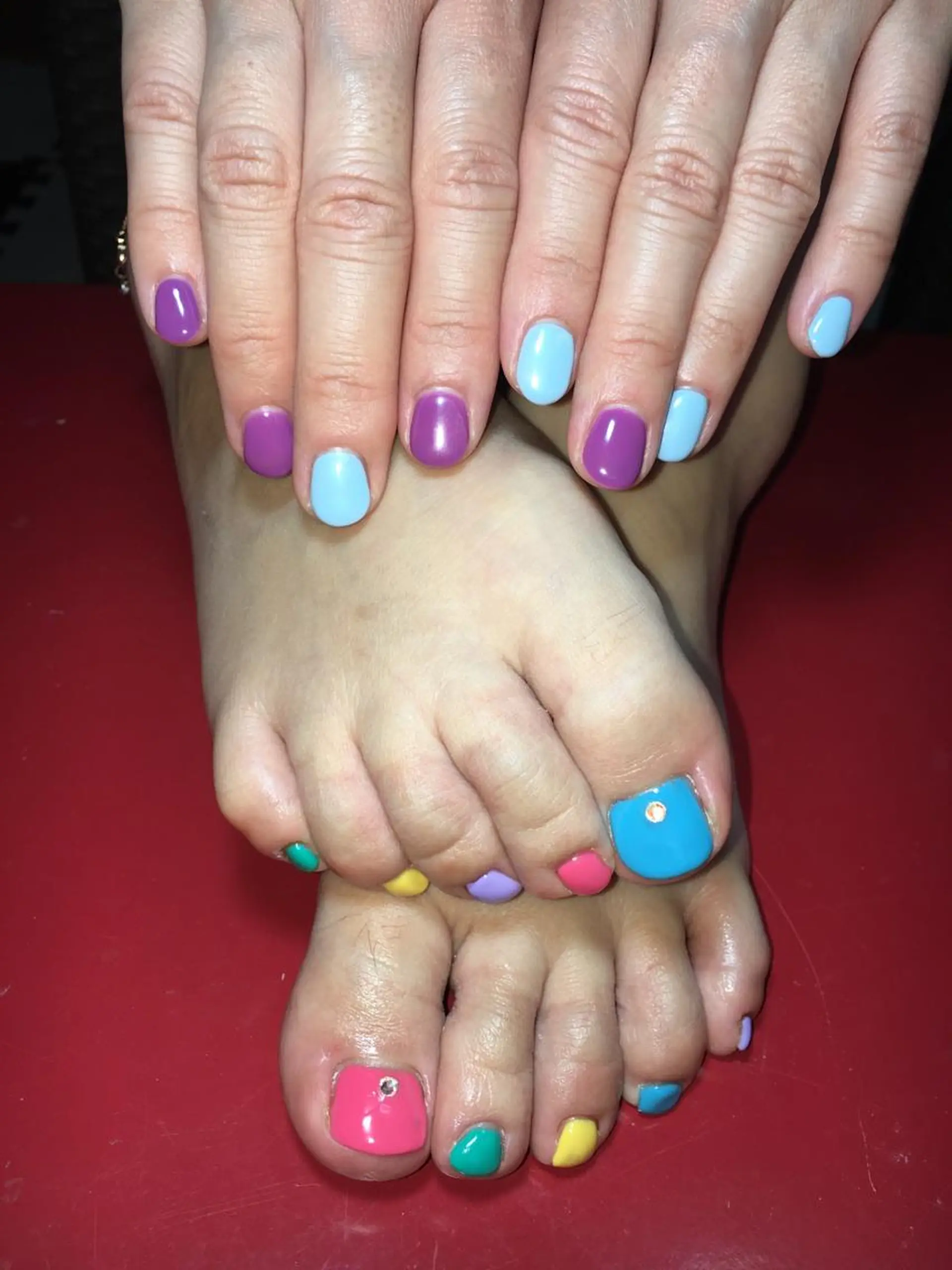 ネイル フットネイル ハンドネイル フットネイル miwa ミワのネイルデザイン