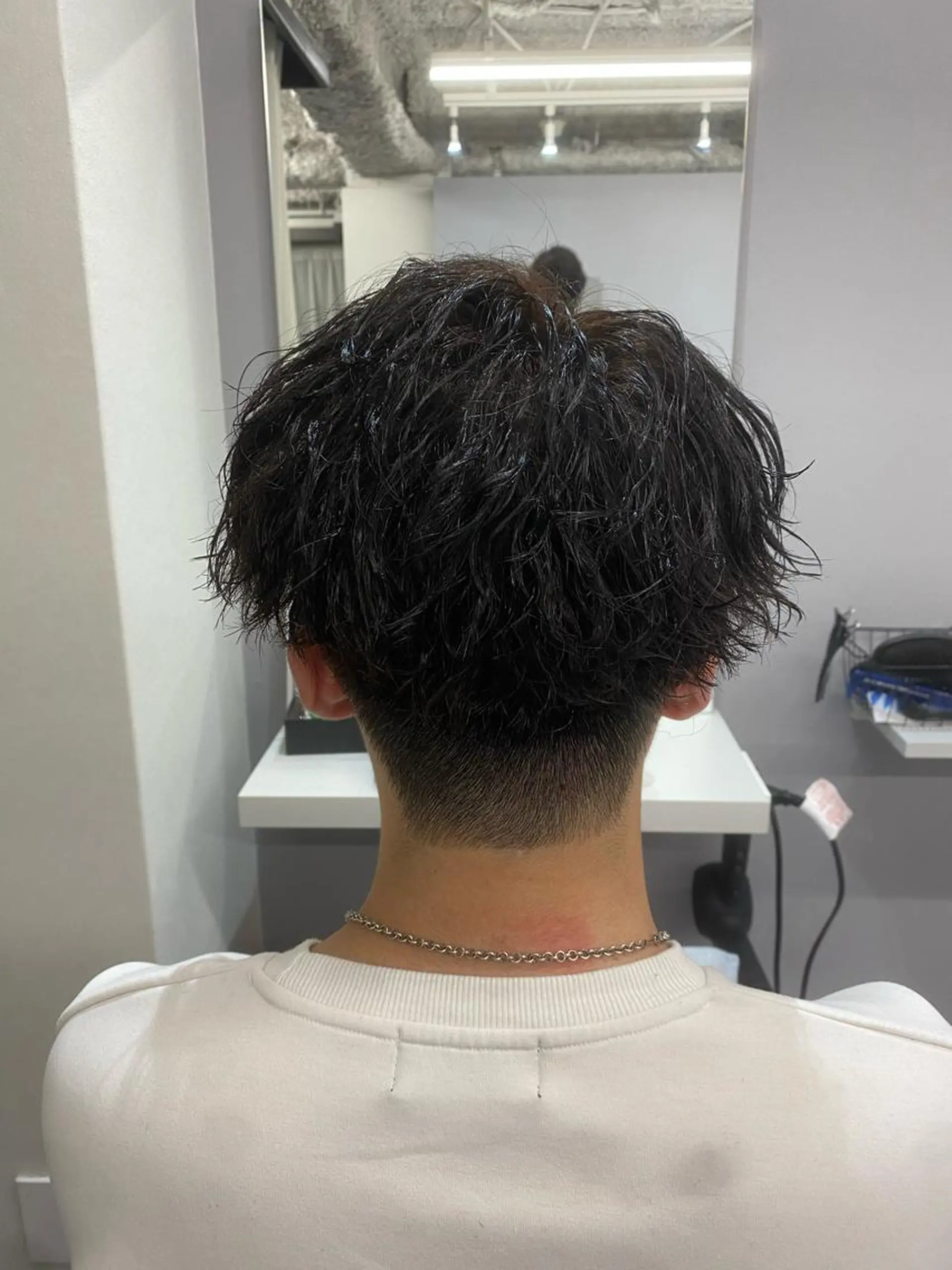 メンズ カット パーマ トリートメント 韓国風cut/ 縮毛矯正/正岡幹康のヘアスタイル