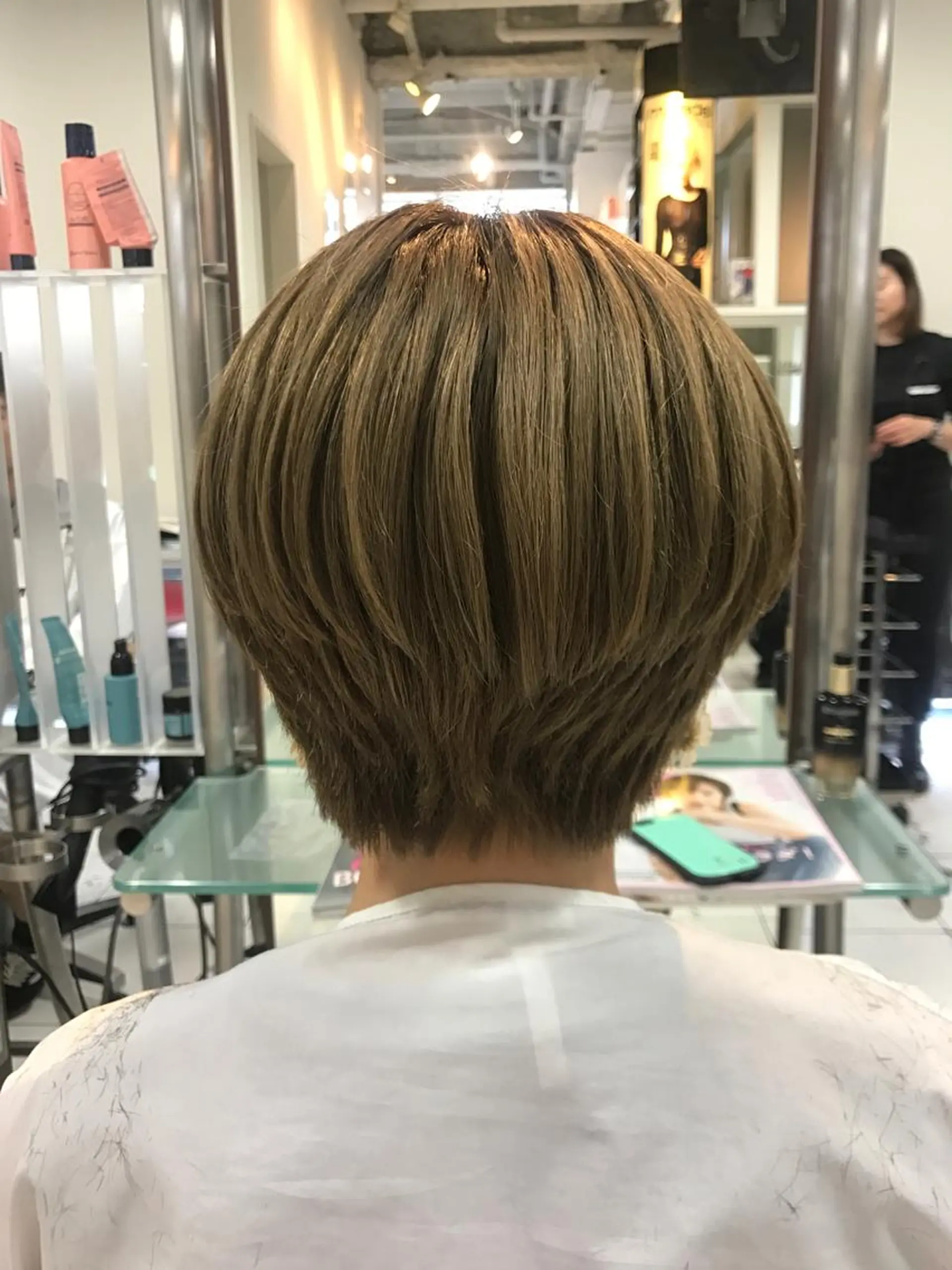 ショート 大石 さやかのヘアスタイル