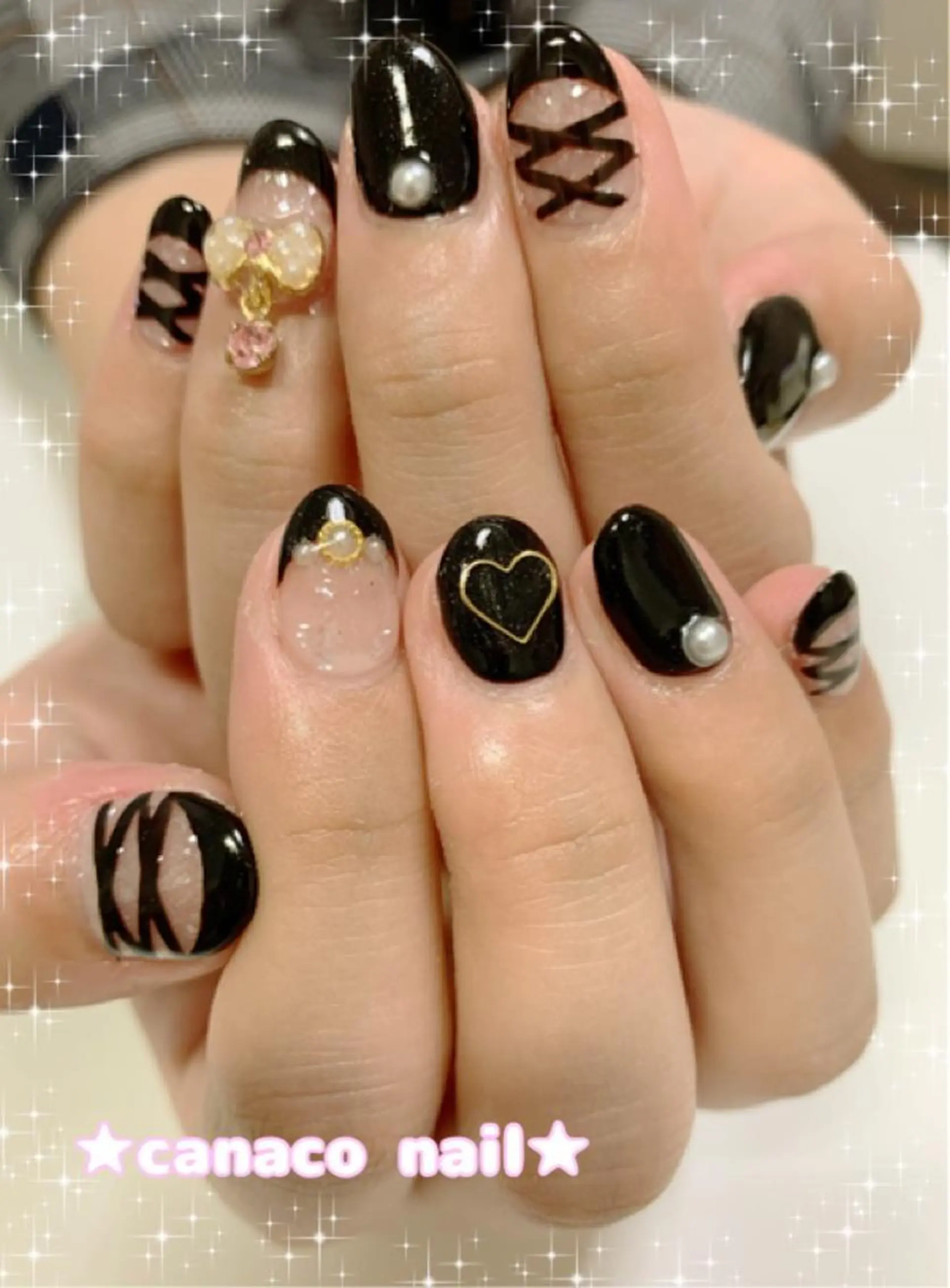 ネイル ハンドネイル ハンドケア ベテランネイル cnc  nailのネイルデザイン