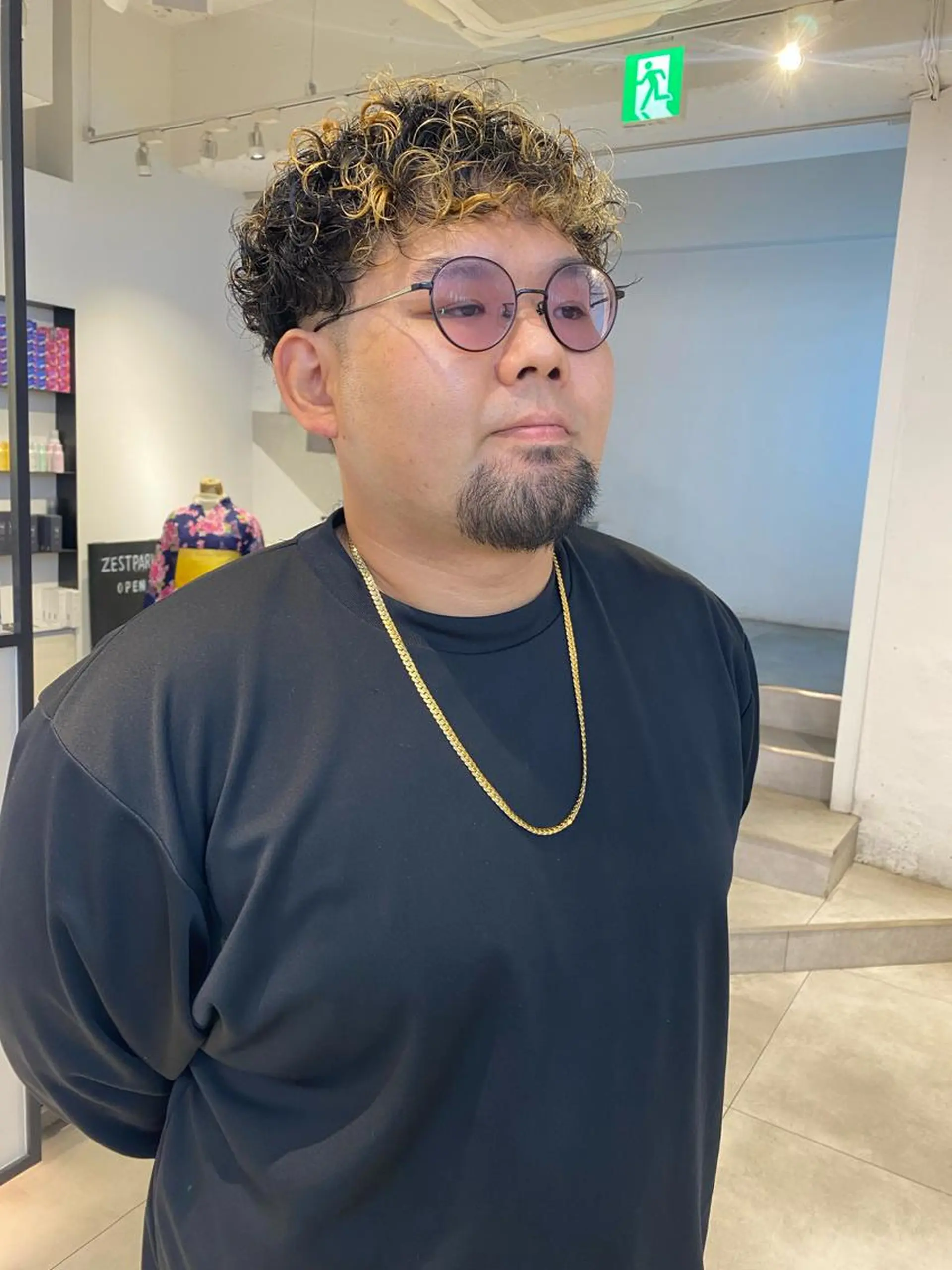 パーマ メンズ 新宿【メンズパーマ】 塩澤太一のヘアスタイル