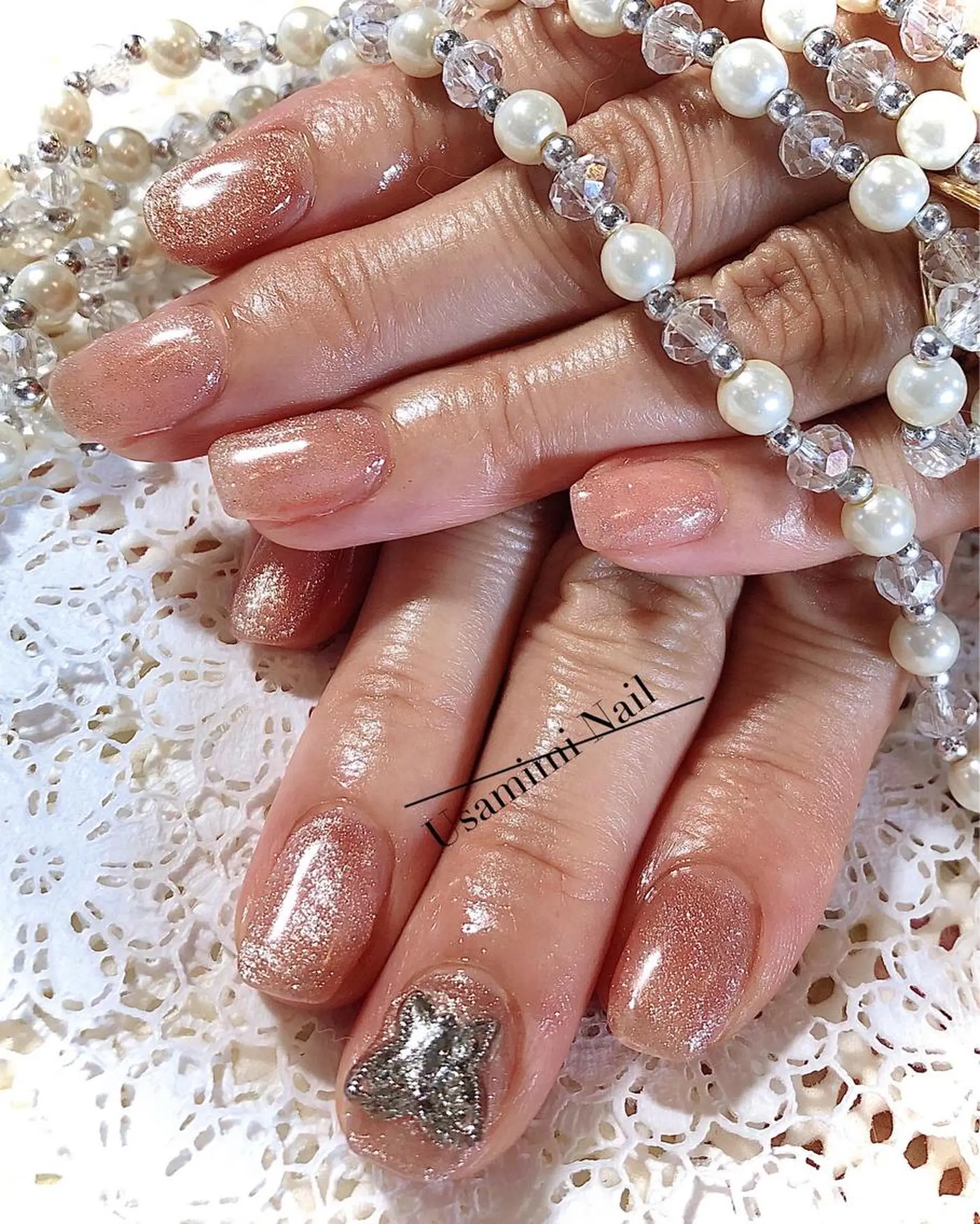 ネイル ハンドネイル USAMiMi 🐰💕のネイルデザイン