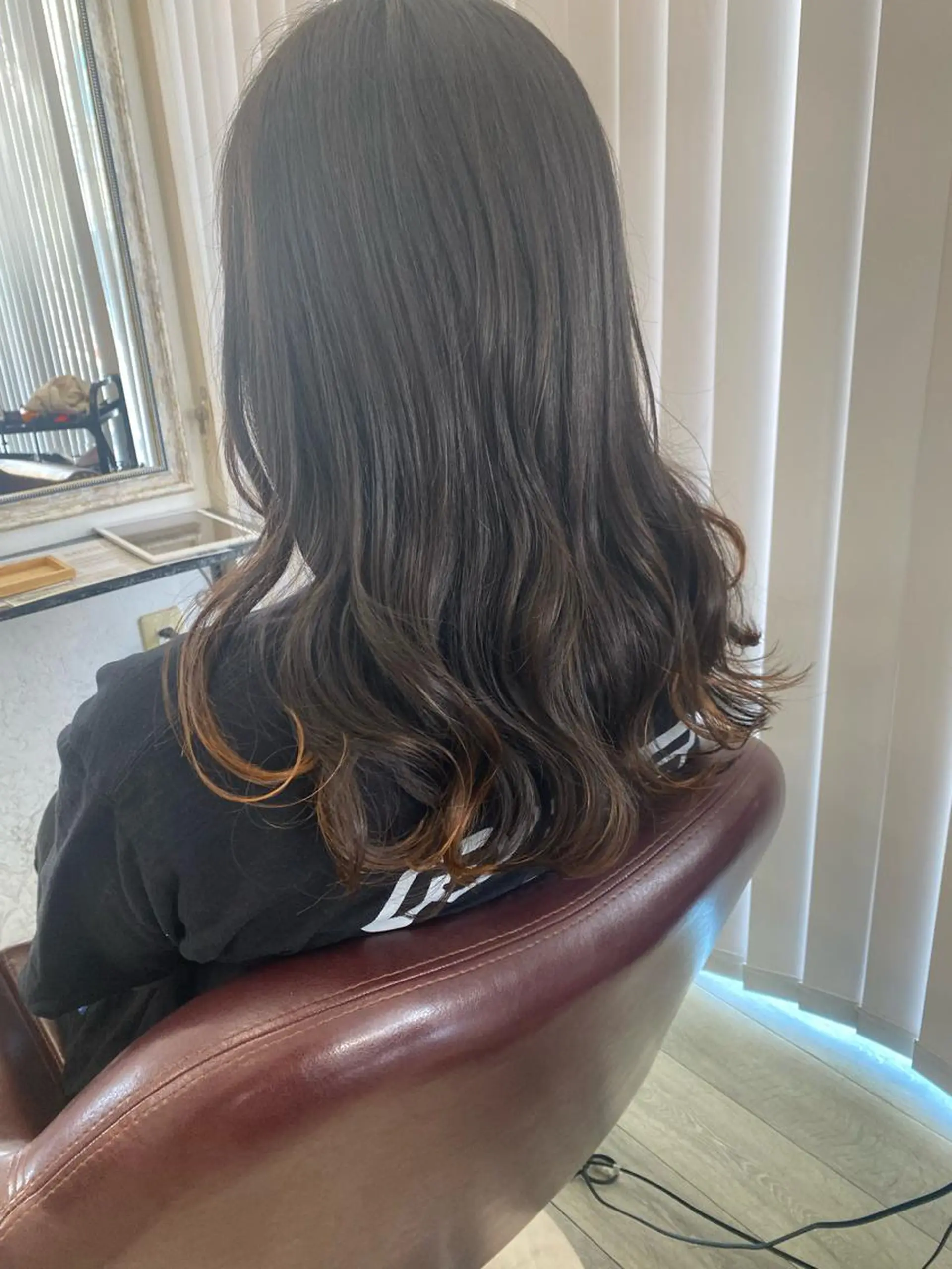 セミロング 足利/透明感カラー/ GRACE/りおのヘアスタイル