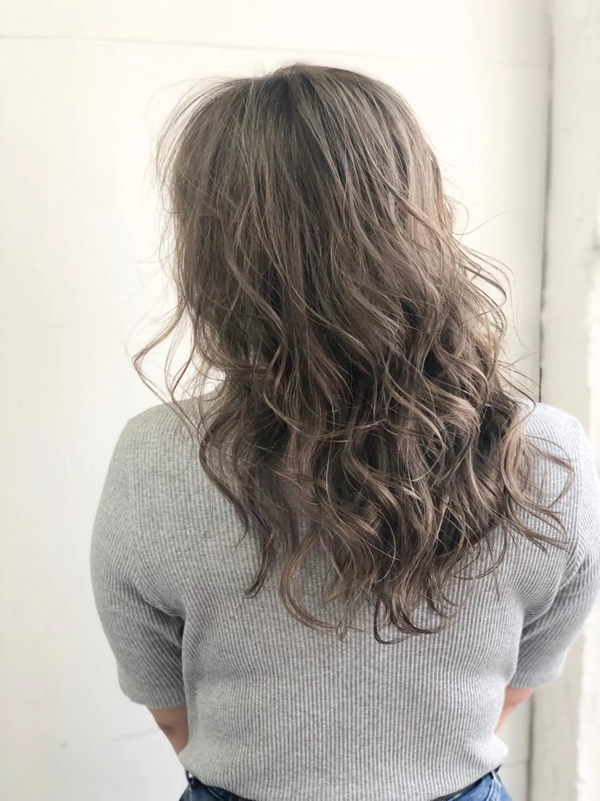 セミロング カラー welring hair salonのヘアスタイル