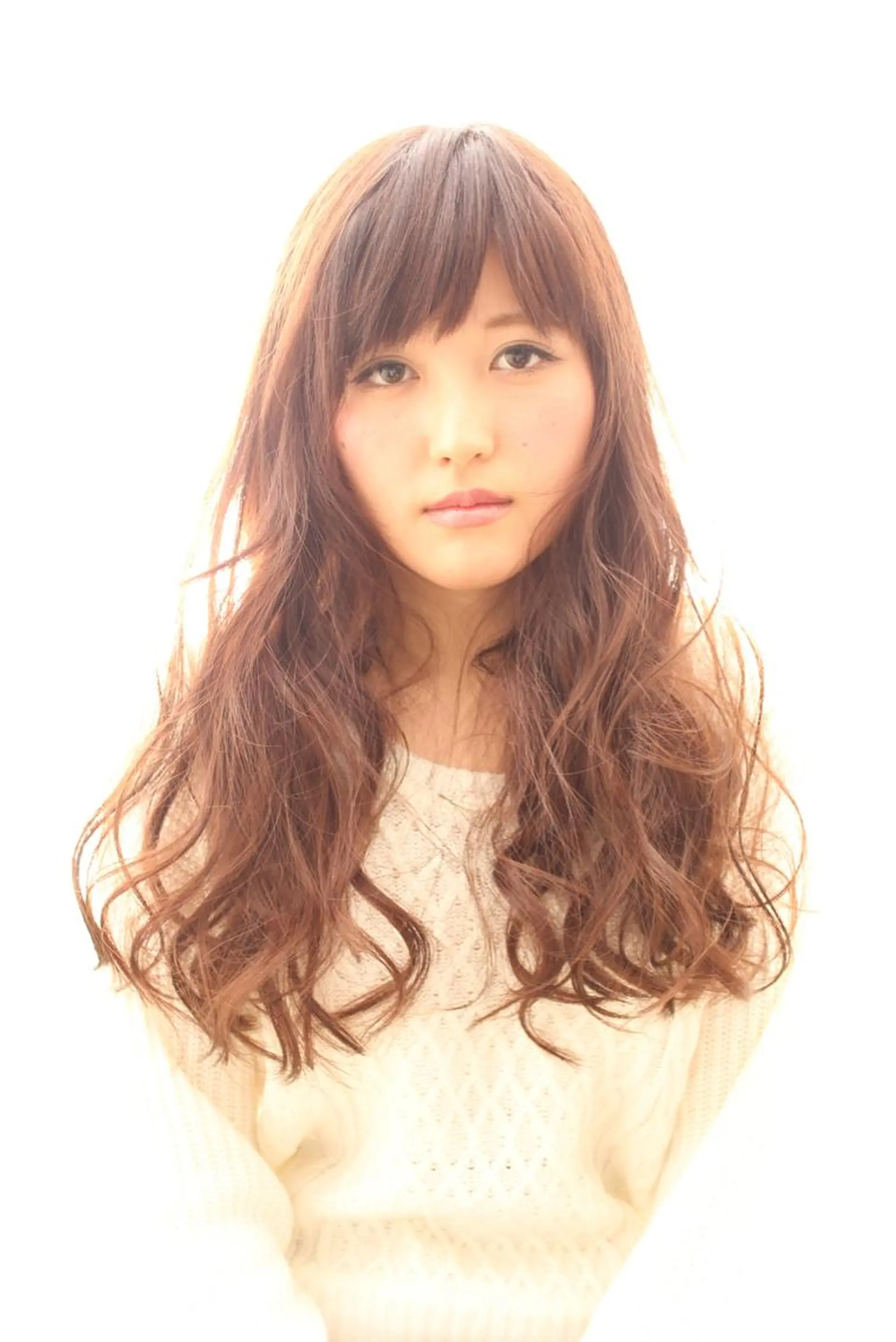 ロング カラー パーマ 桐谷 一史のヘアスタイル