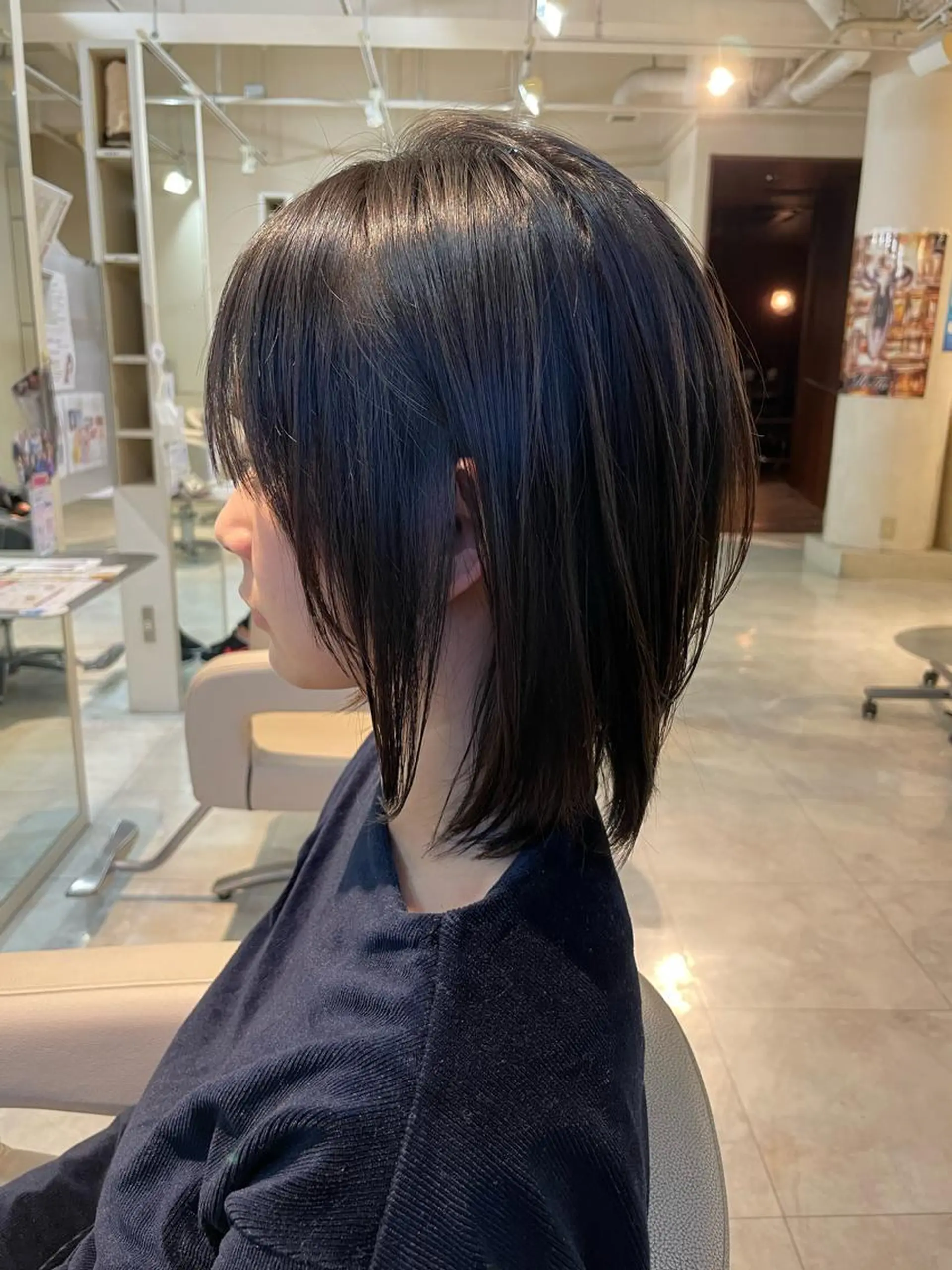 ミディアム カット 本田 卓也のヘアスタイル