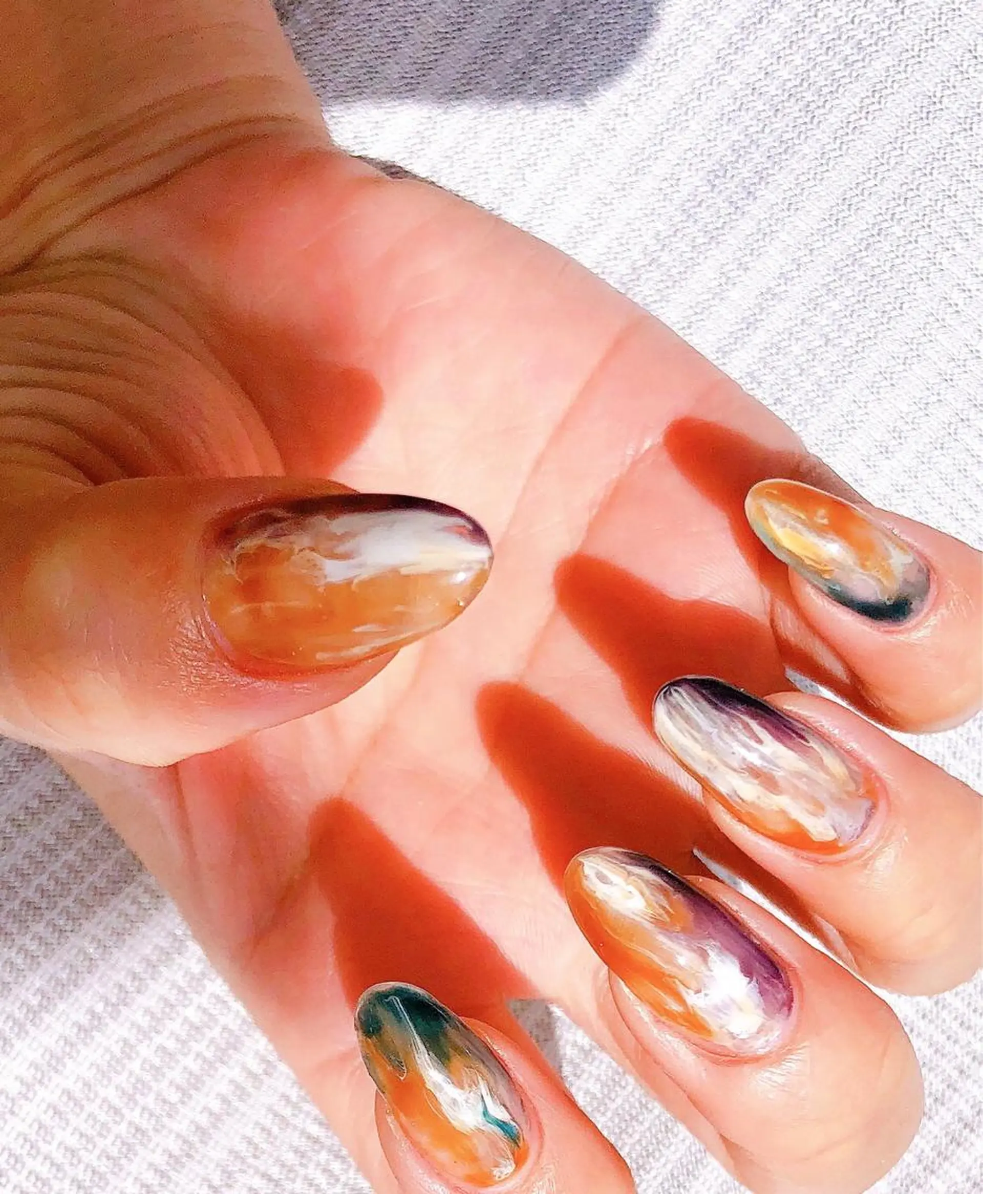 ネイル アートネイル ニュアンスネイル ワンカラーネイル Ｍ☆NAIL asamiのネイルデザイン