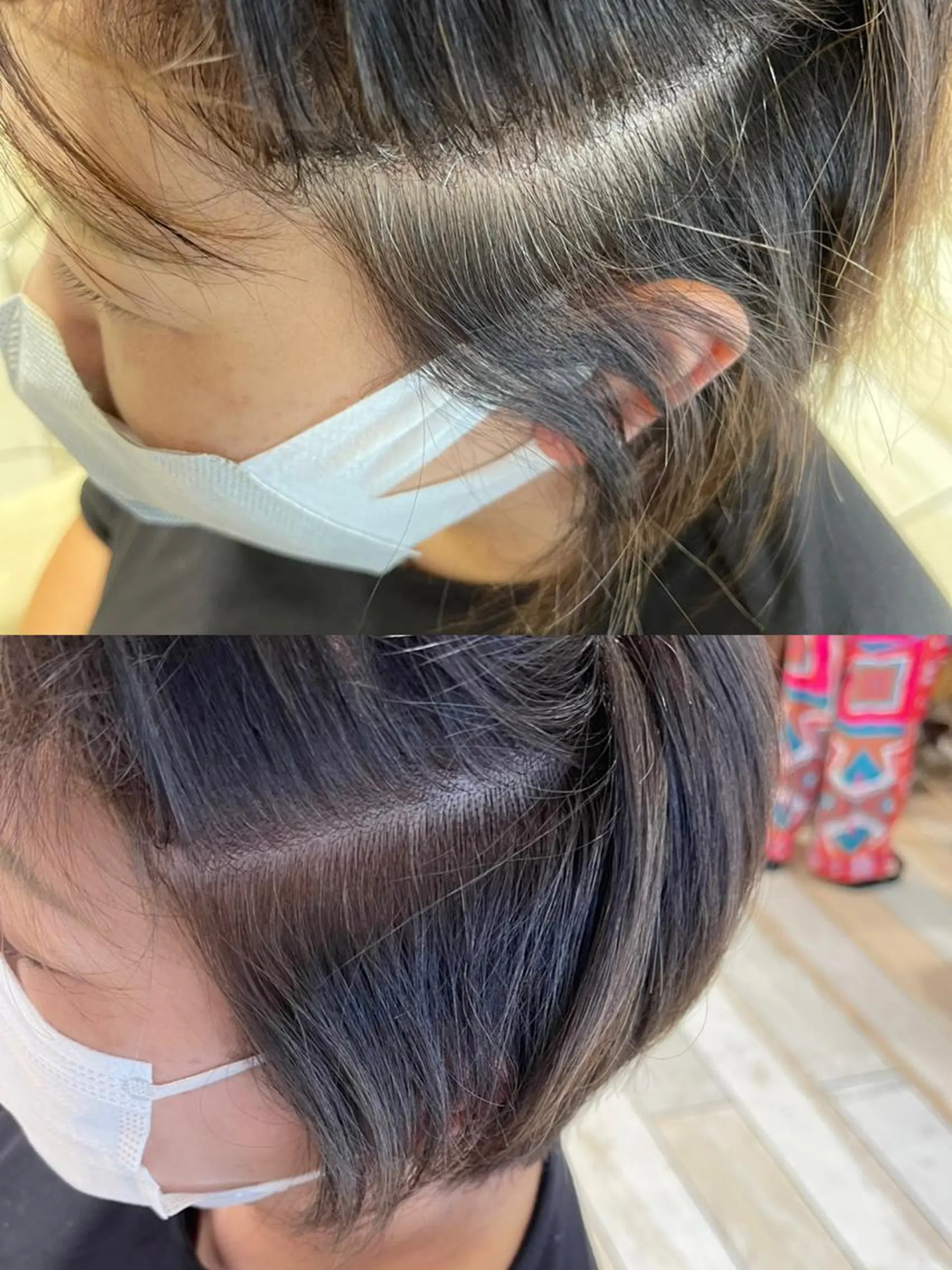 カラー 馬場智哉 白髪ぼかしハイライトのヘアスタイル