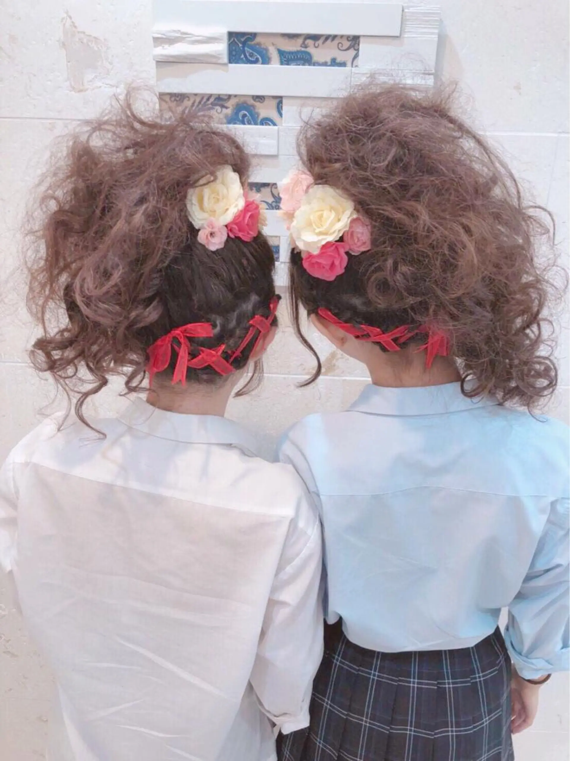 ロング ヘアアレンジ 💘カラー人気No. 1💘SAYAのヘアスタイル