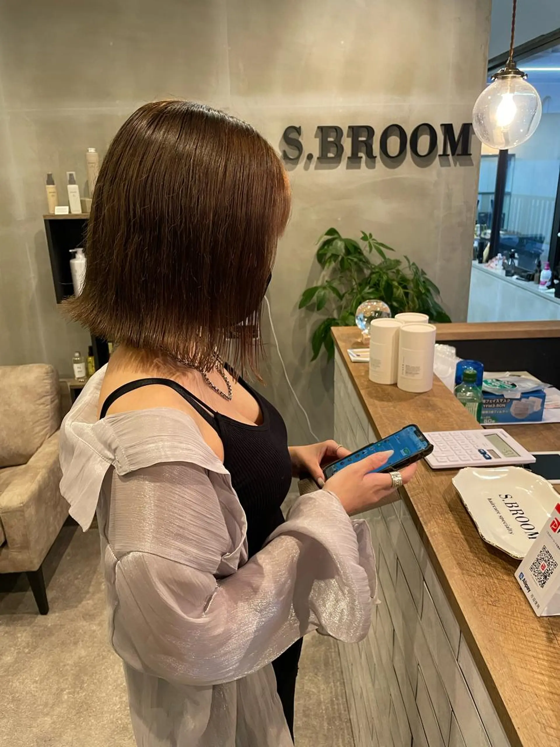 ショート カラー S.BROOM なんばTAKUYAのヘアスタイル