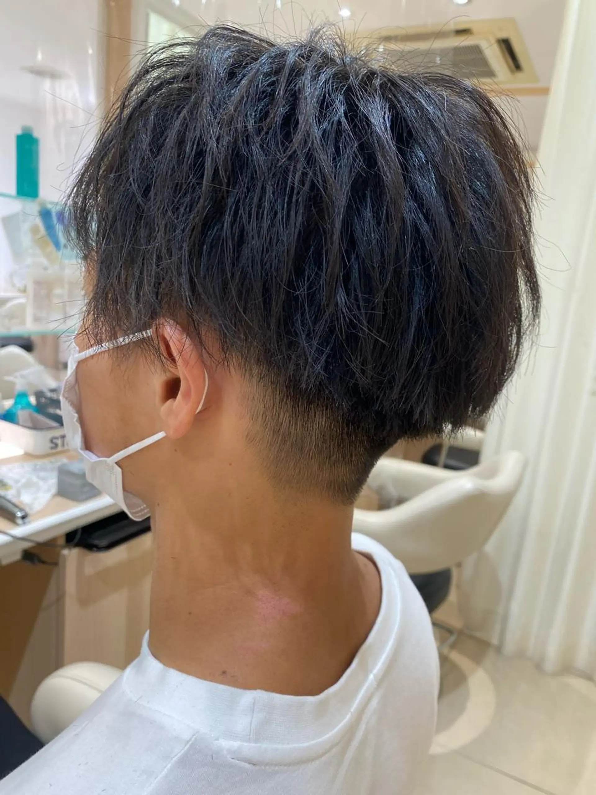 ショート メンズ 🩵波巻き／ツイスパ HARU💎のヘアスタイル