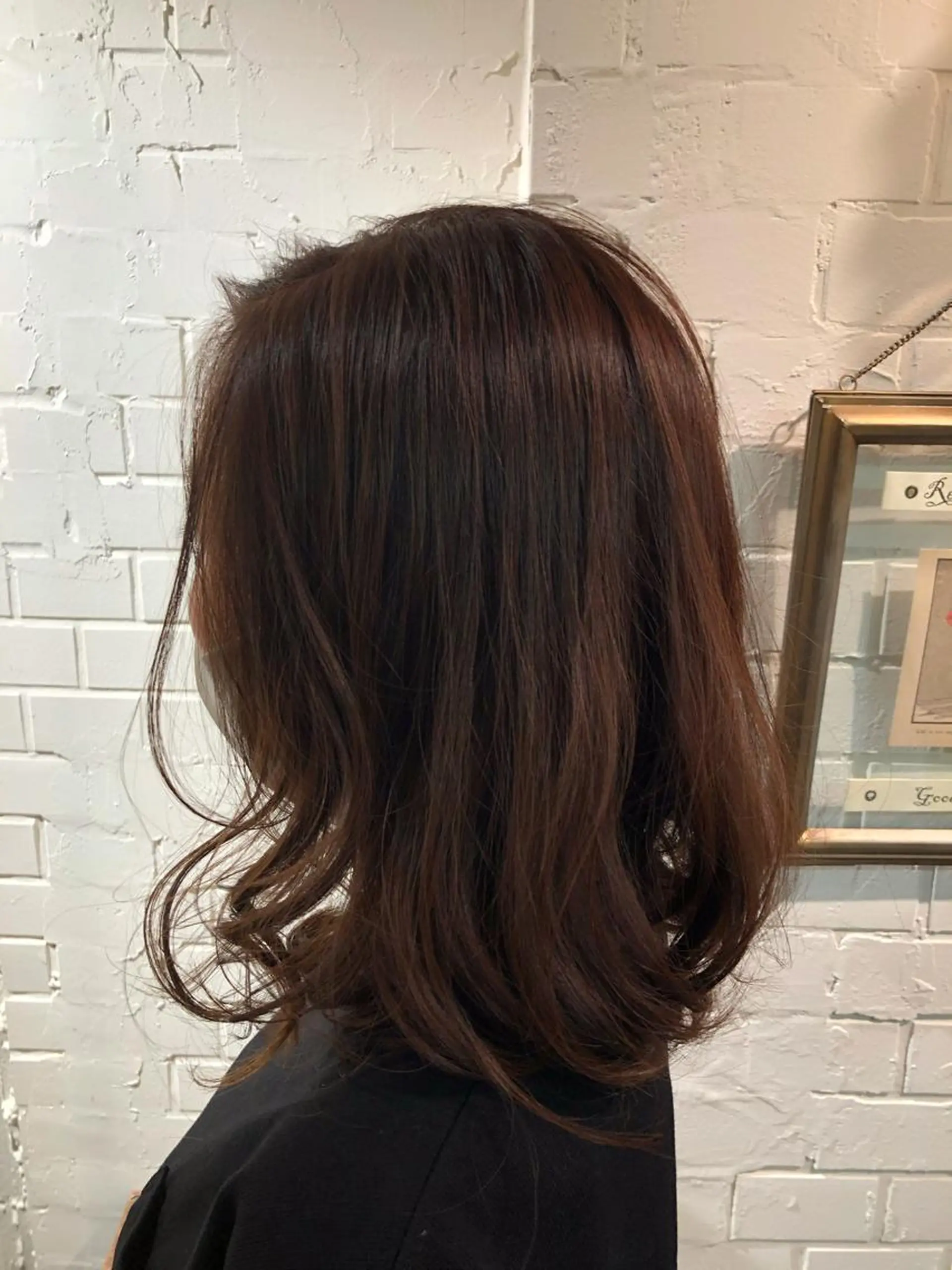 セミロング 泉 堅也のヘアスタイル