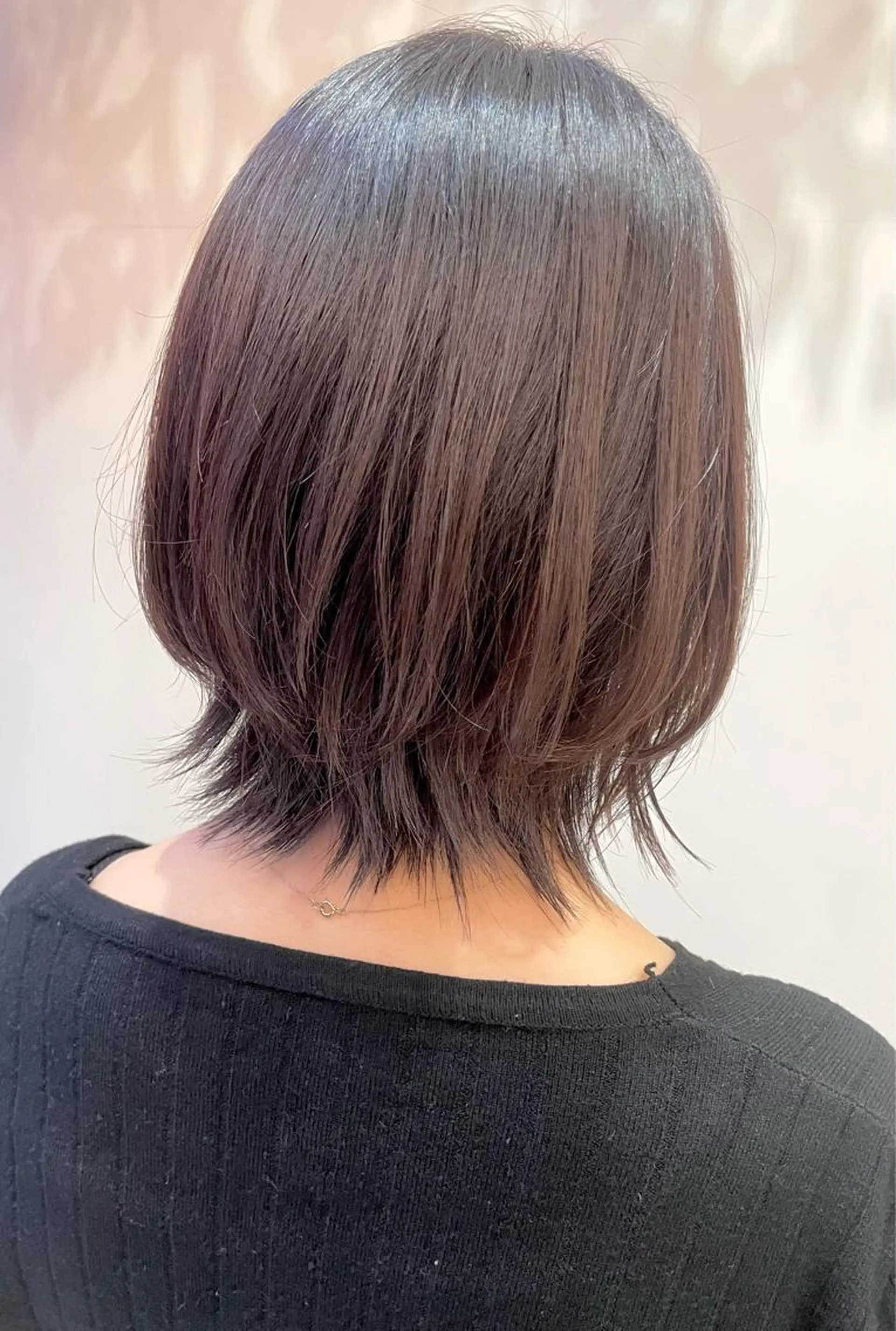 ショート ショートヘア ウルフカット カット 安藤 明日翔のヘアスタイル