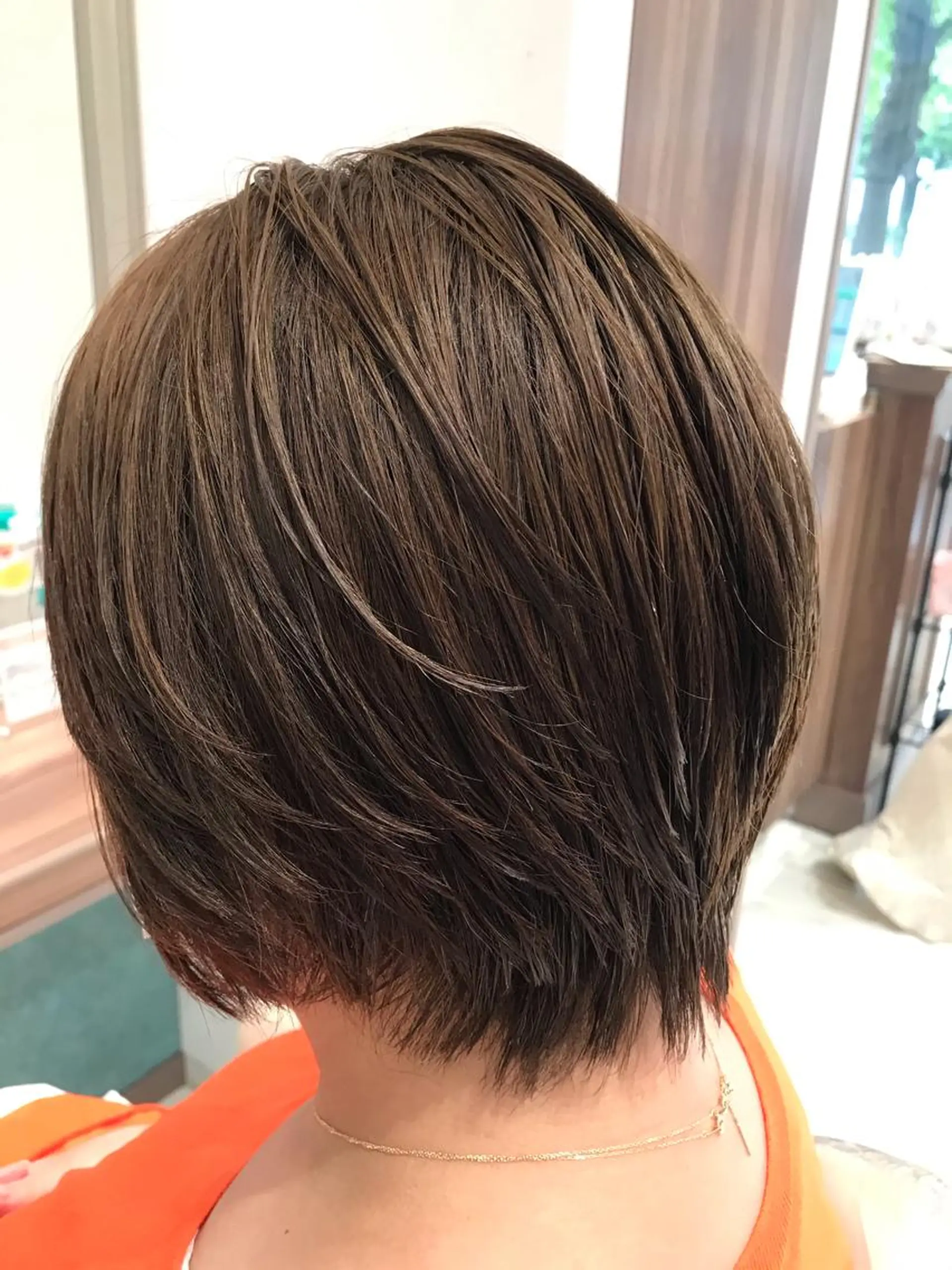 ショート ショートボブ ボブ ショートヘア Ash宮前平/パーマ /縮毛矯正/鈴木和也のヘアスタイル