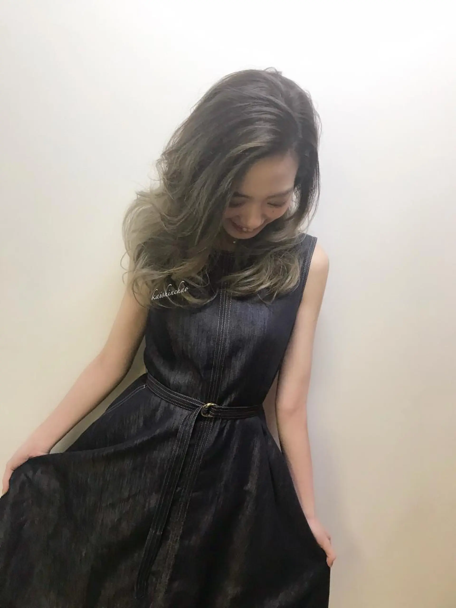 セミロング カラー パーマ ヘアアレンジ ネイル マツエク・マツパ 吉川 宙翔のヘアスタイル