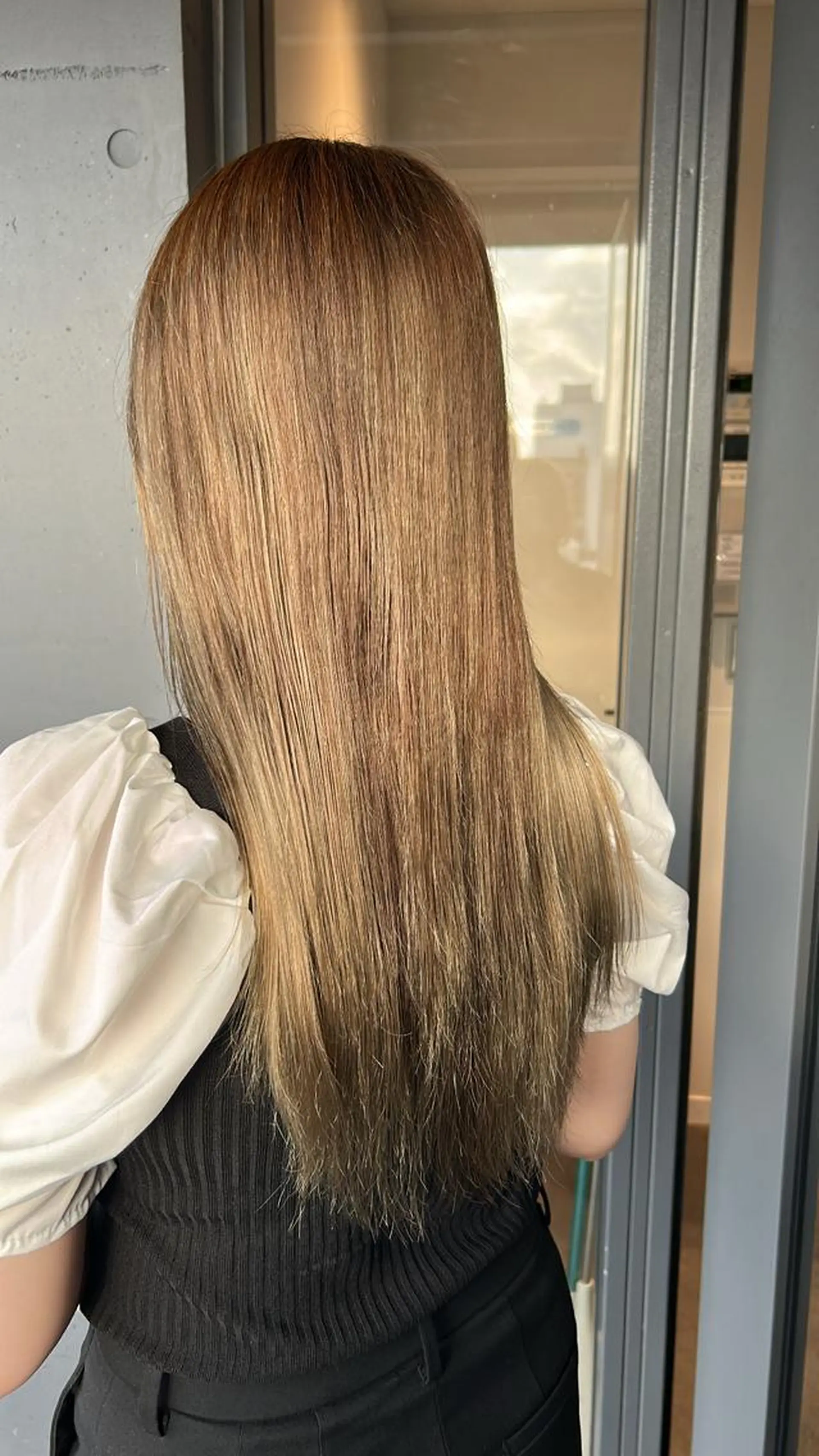 ロング カラー レイヤー/ナチュ盛 カラー/ことこ🍎のヘアスタイル