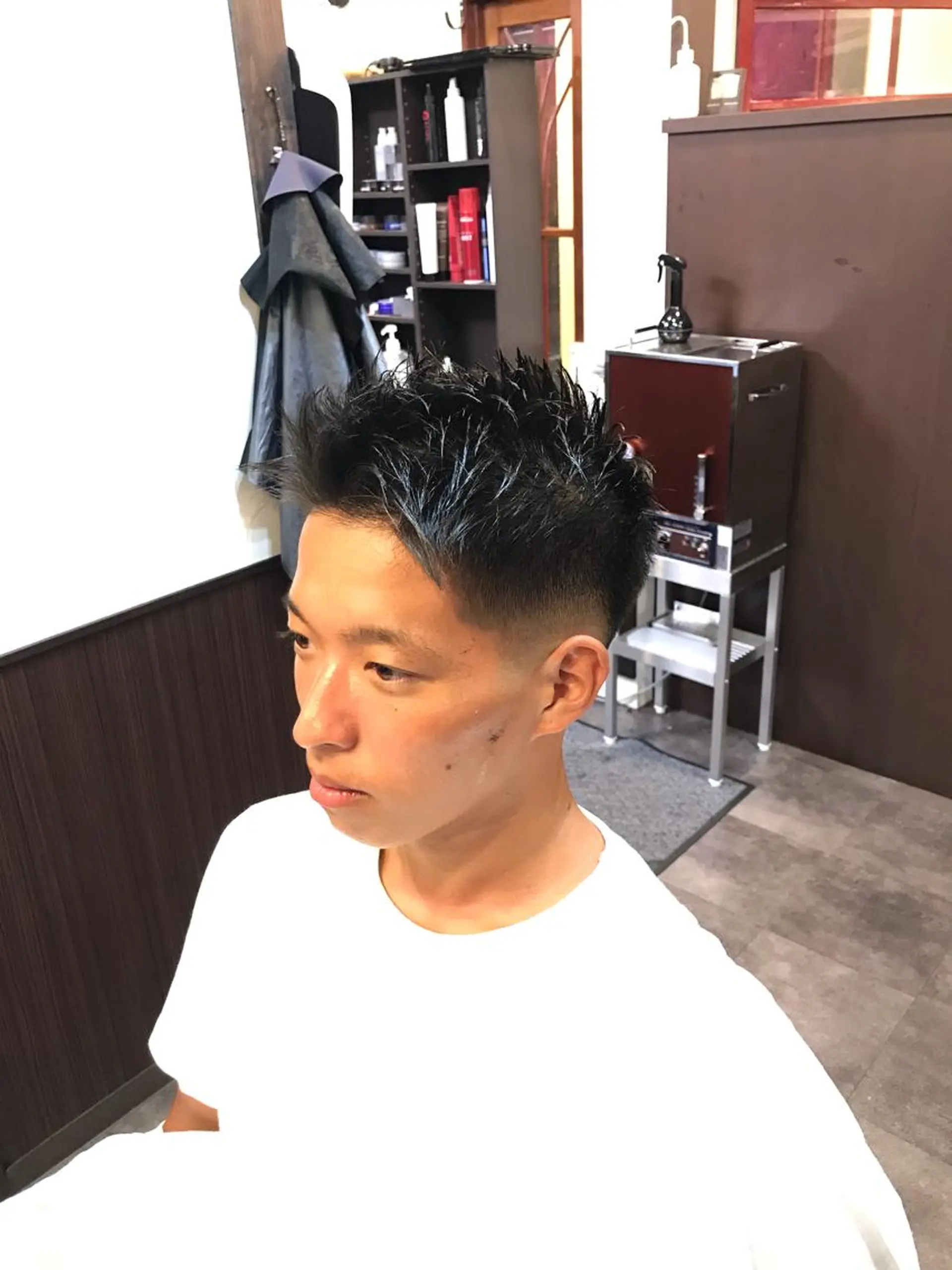 ショート メンズ 林 聖也のヘアスタイル