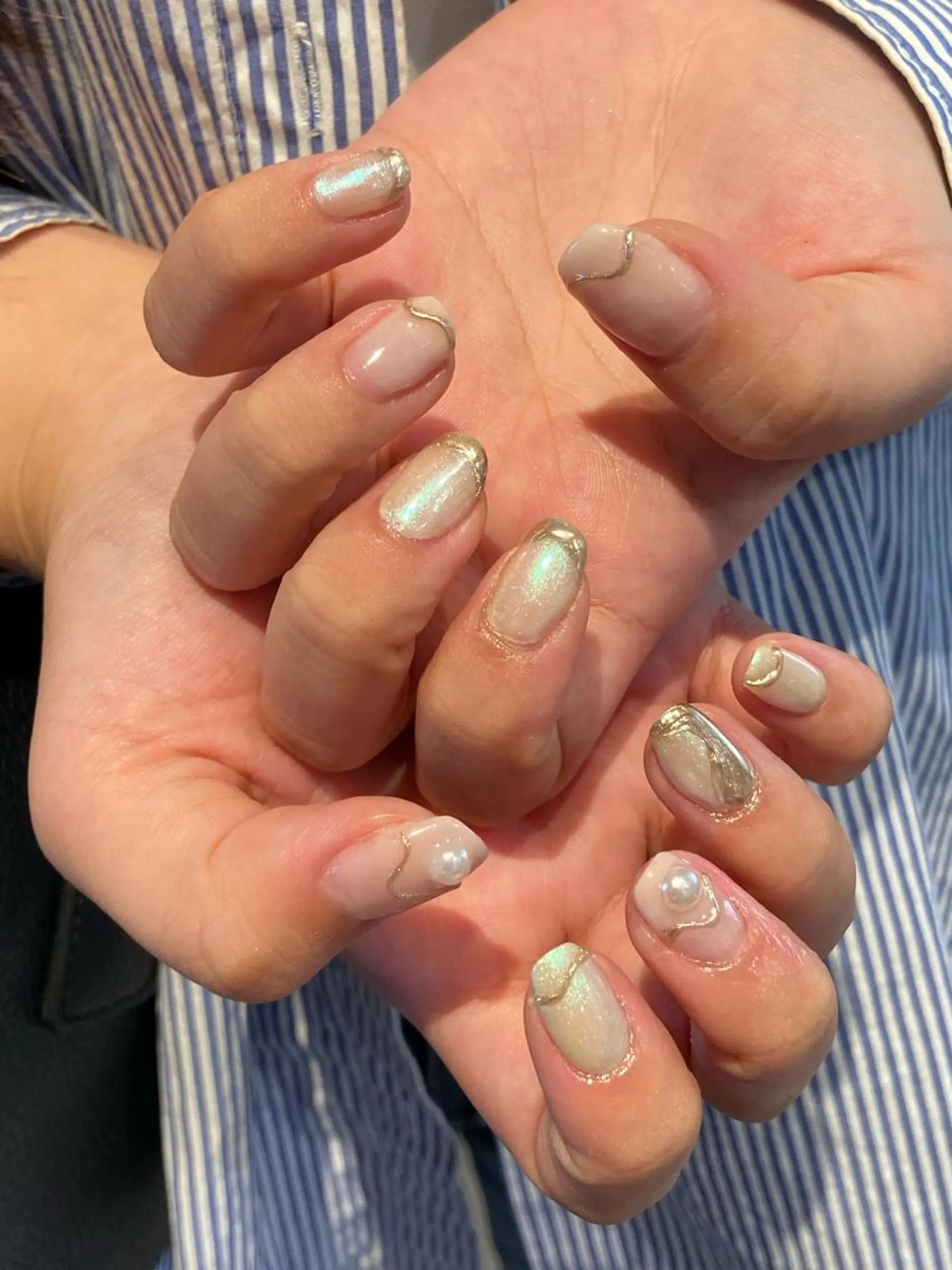 ネイル ニュアンスネイル ハンドネイル uruma🩰/ Avenueのネイルデザイン