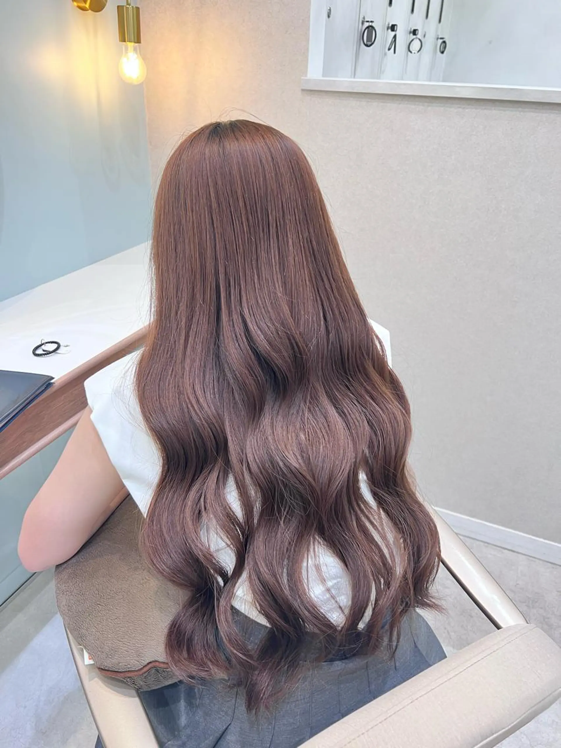 ロング ヘアセット 髪質改善/レイヤー 暖色/shiinaのヘアスタイル