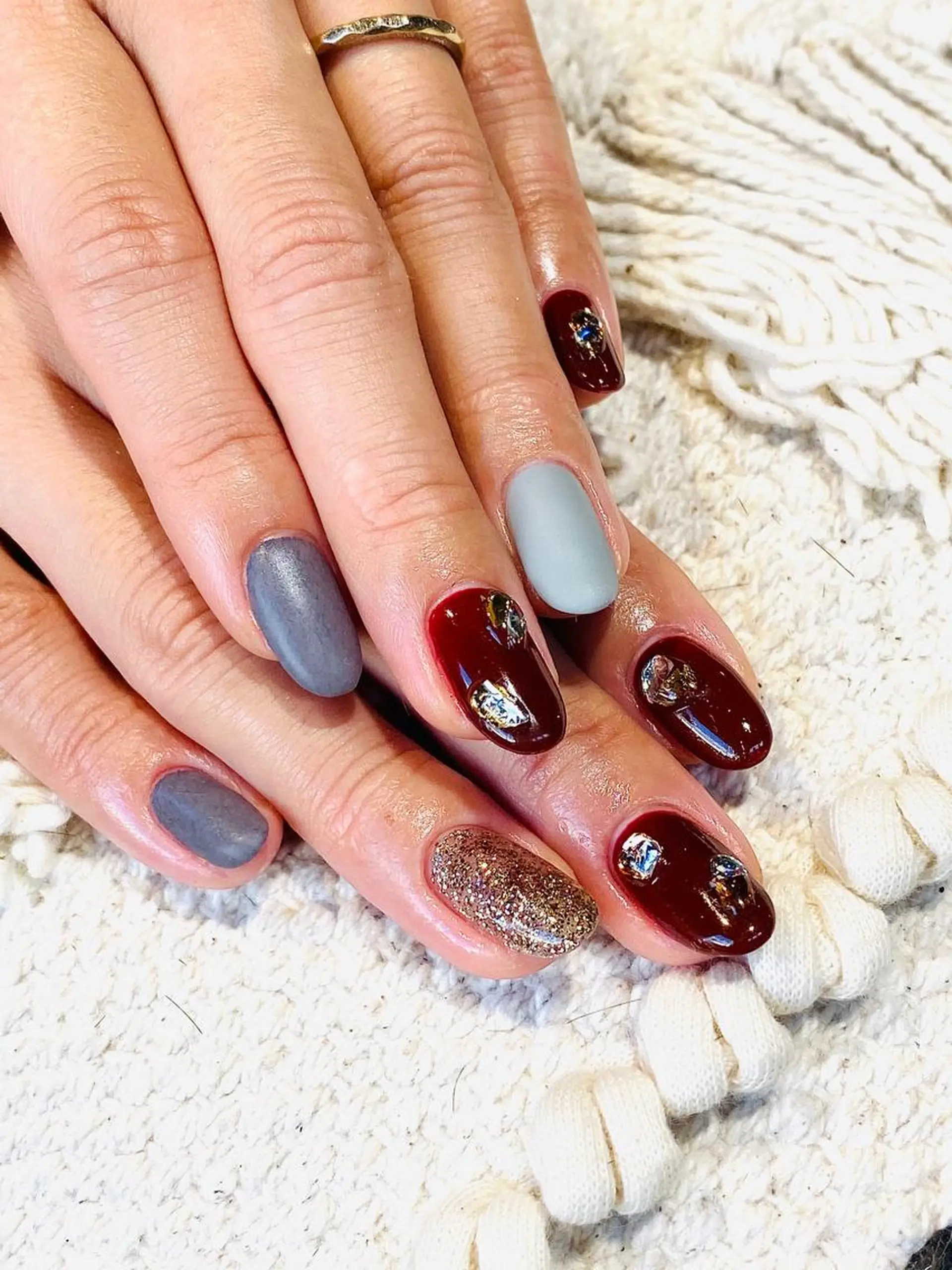 ネイル ハンドネイル megu  / sōko nailのネイルデザイン