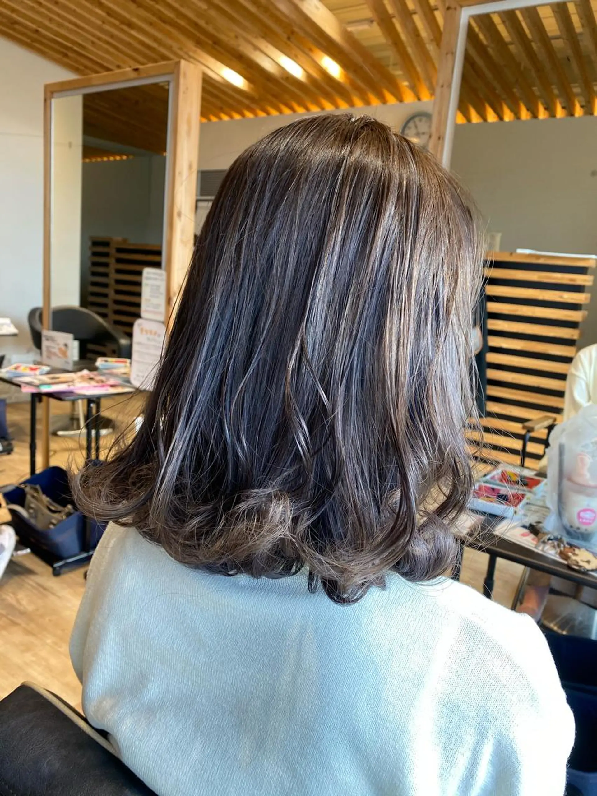ミディアム カラー 関口 友行のヘアスタイル