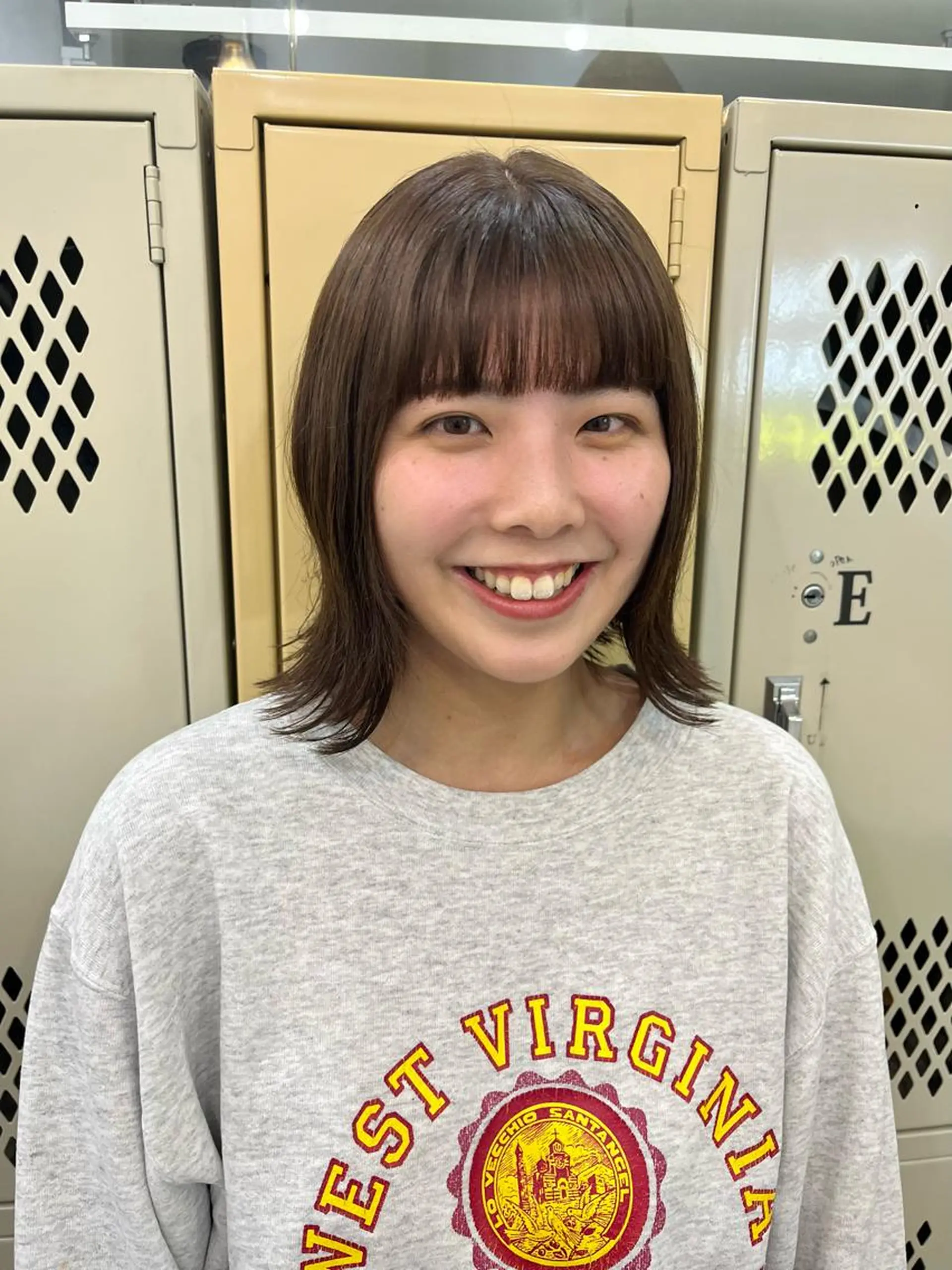 ミディアム カラー カット ヘアカラー トリートメント 🌼sunc HINAMI🌼のヘアスタイル