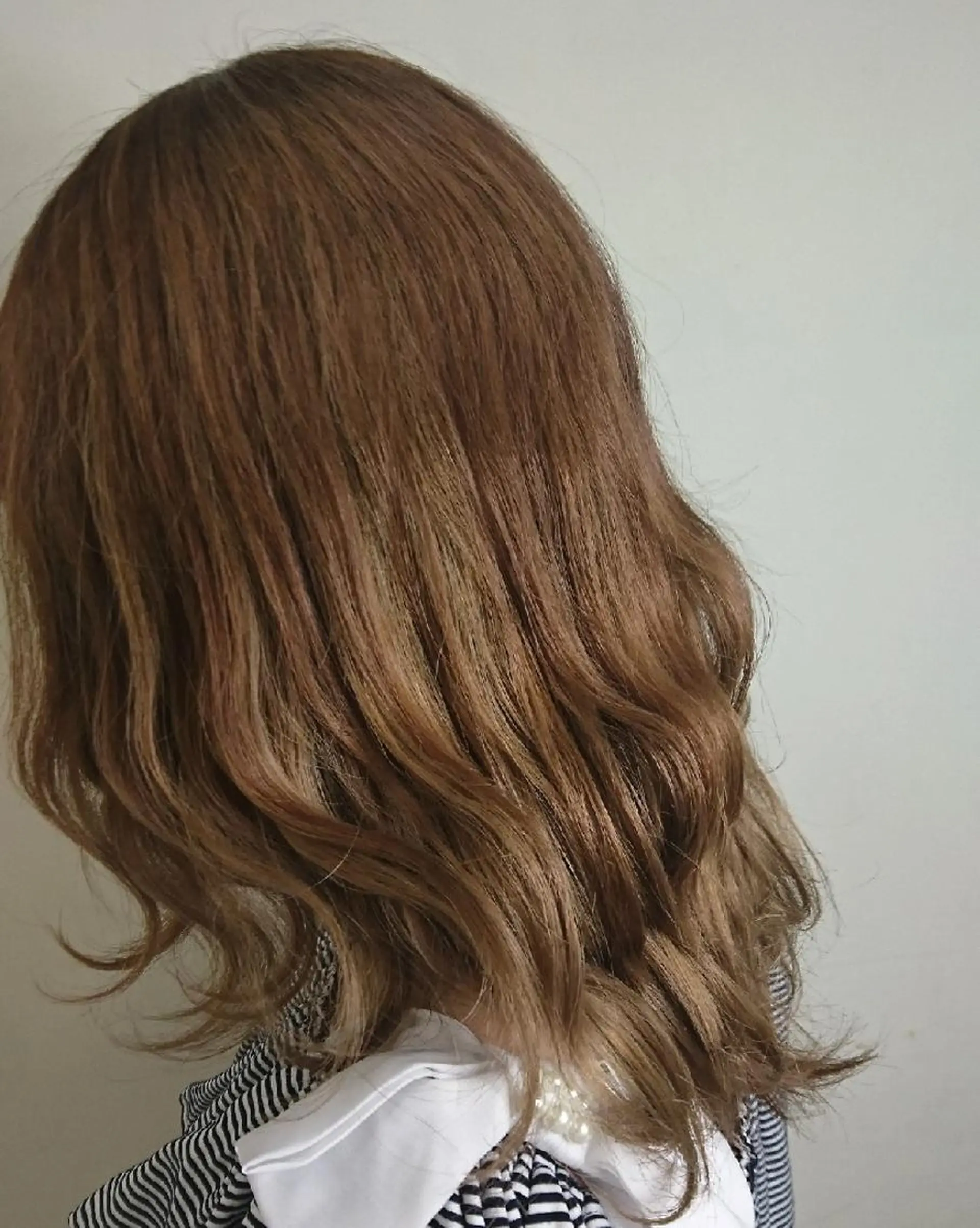 ミディアム カット ヘアカラー トリートメント センター南 SEIJIのヘアスタイル