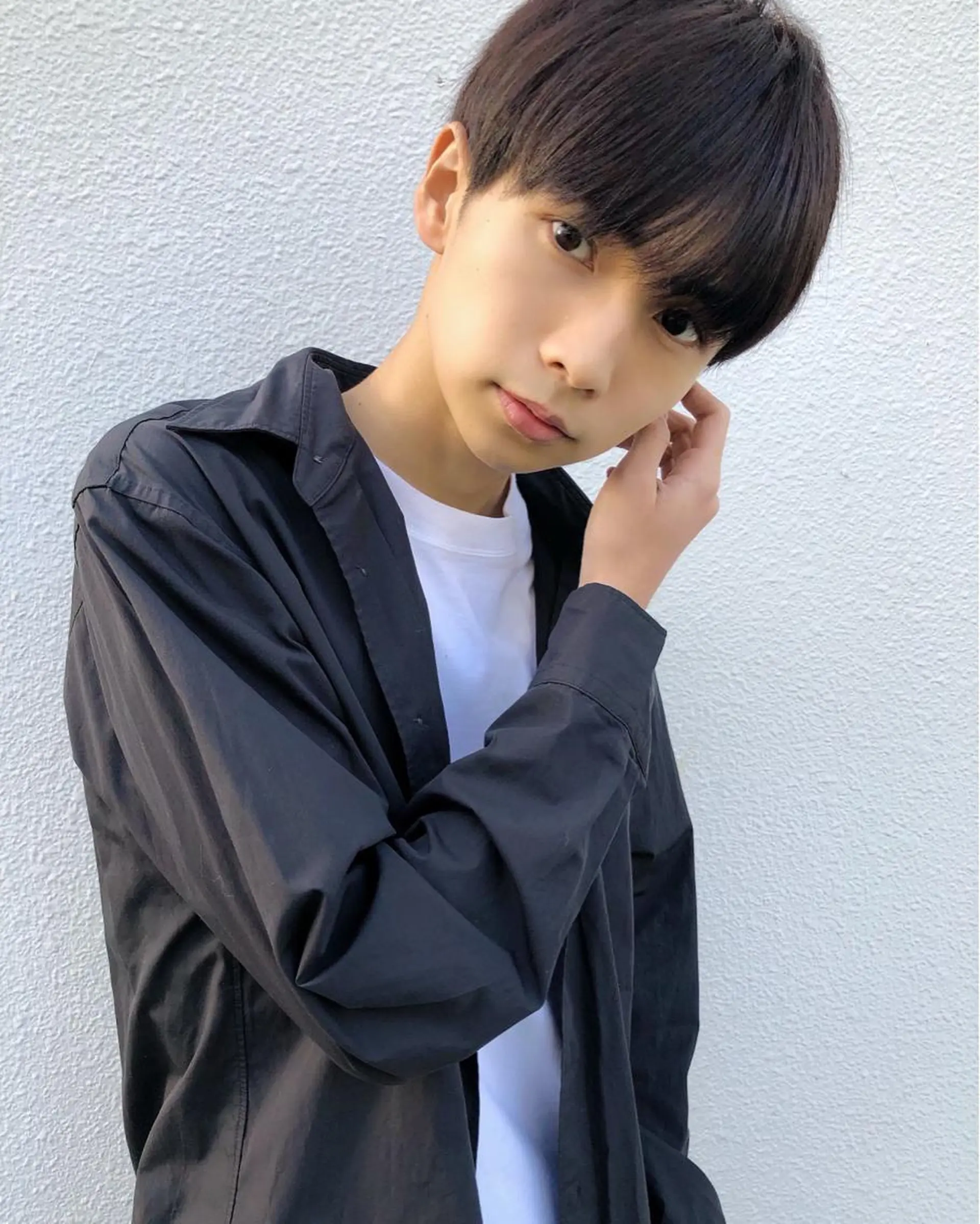 ショート メンズ🍃ナチュラル 韓国風ヘアRENのヘアスタイル