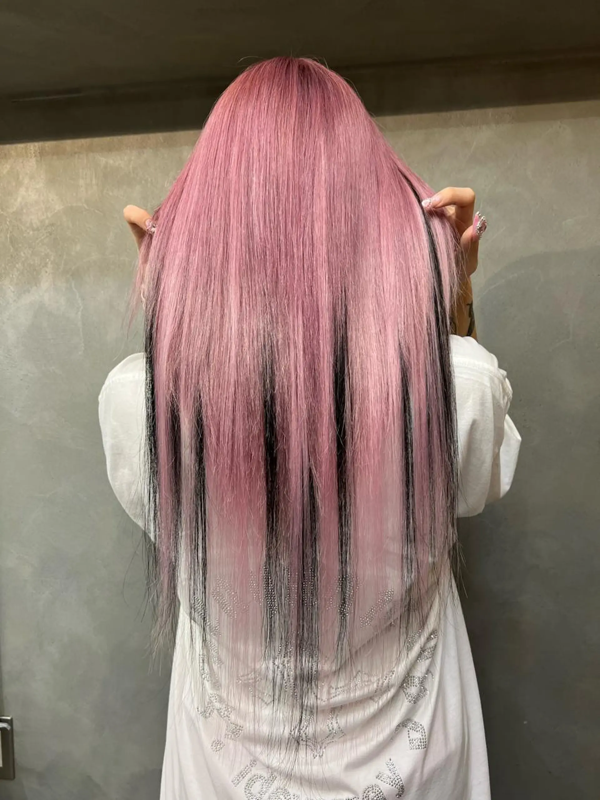 ロング シールエクステ エクステ 美魔女 美容師NAOのヘアスタイル