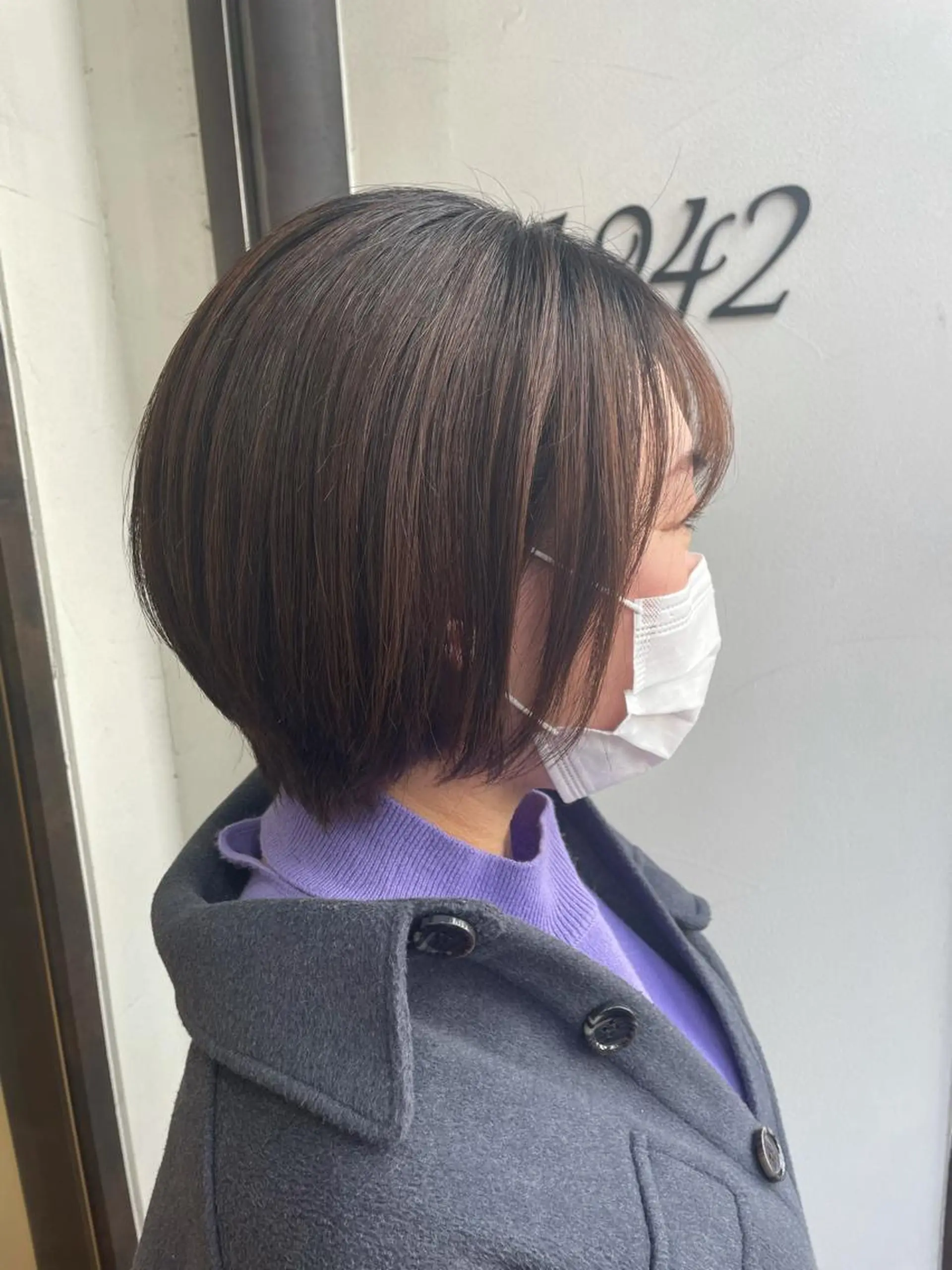 ショート ショートボブ ボブ ショートヘア 冨永 さやかのヘアスタイル