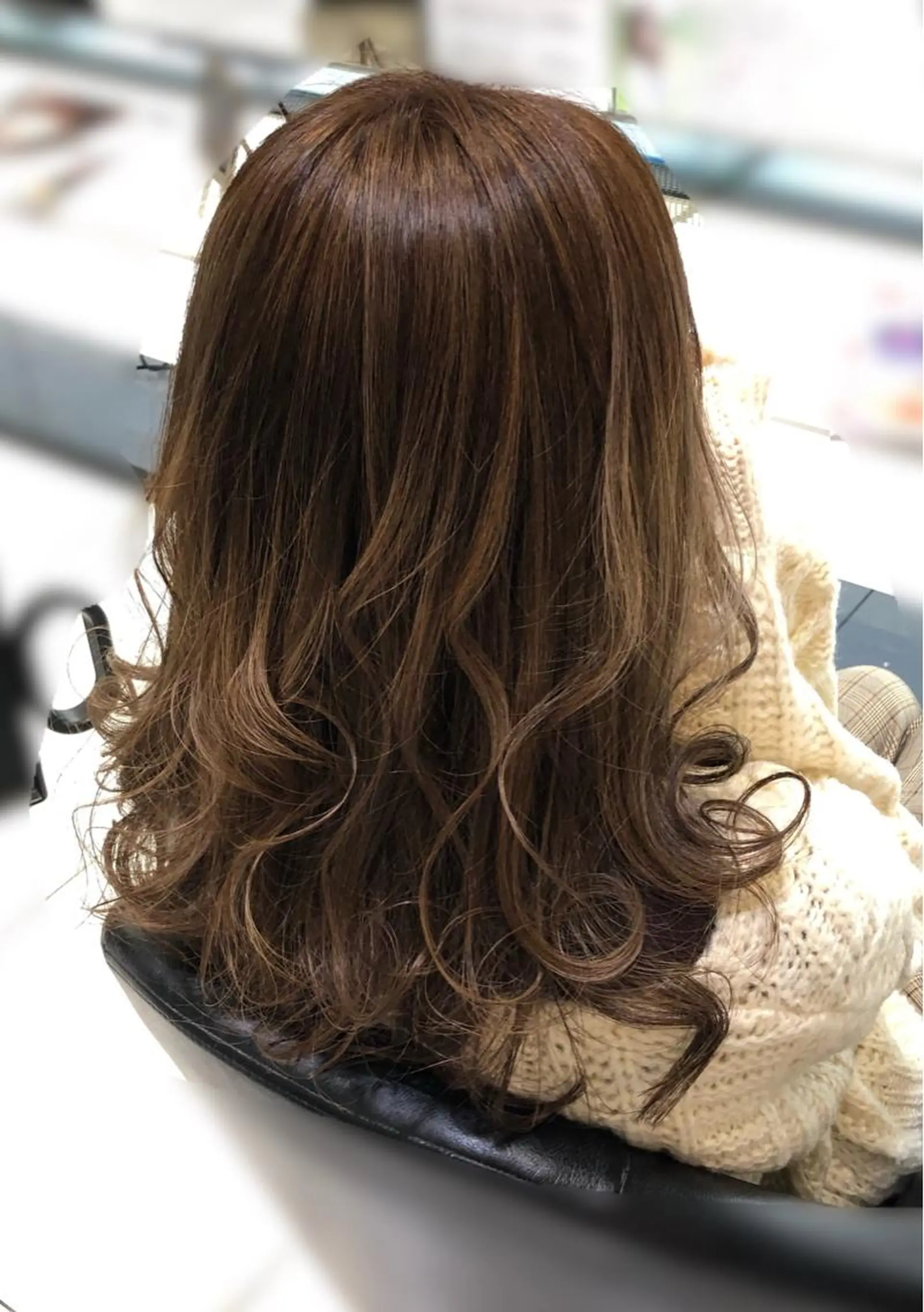 ロング カラー ベージュカラー ハイライトカラー イルミナカラー ハイライト カット ヘアカラー トリートメント ✨髪質改善✨ 田西　基彦のヘアスタイル