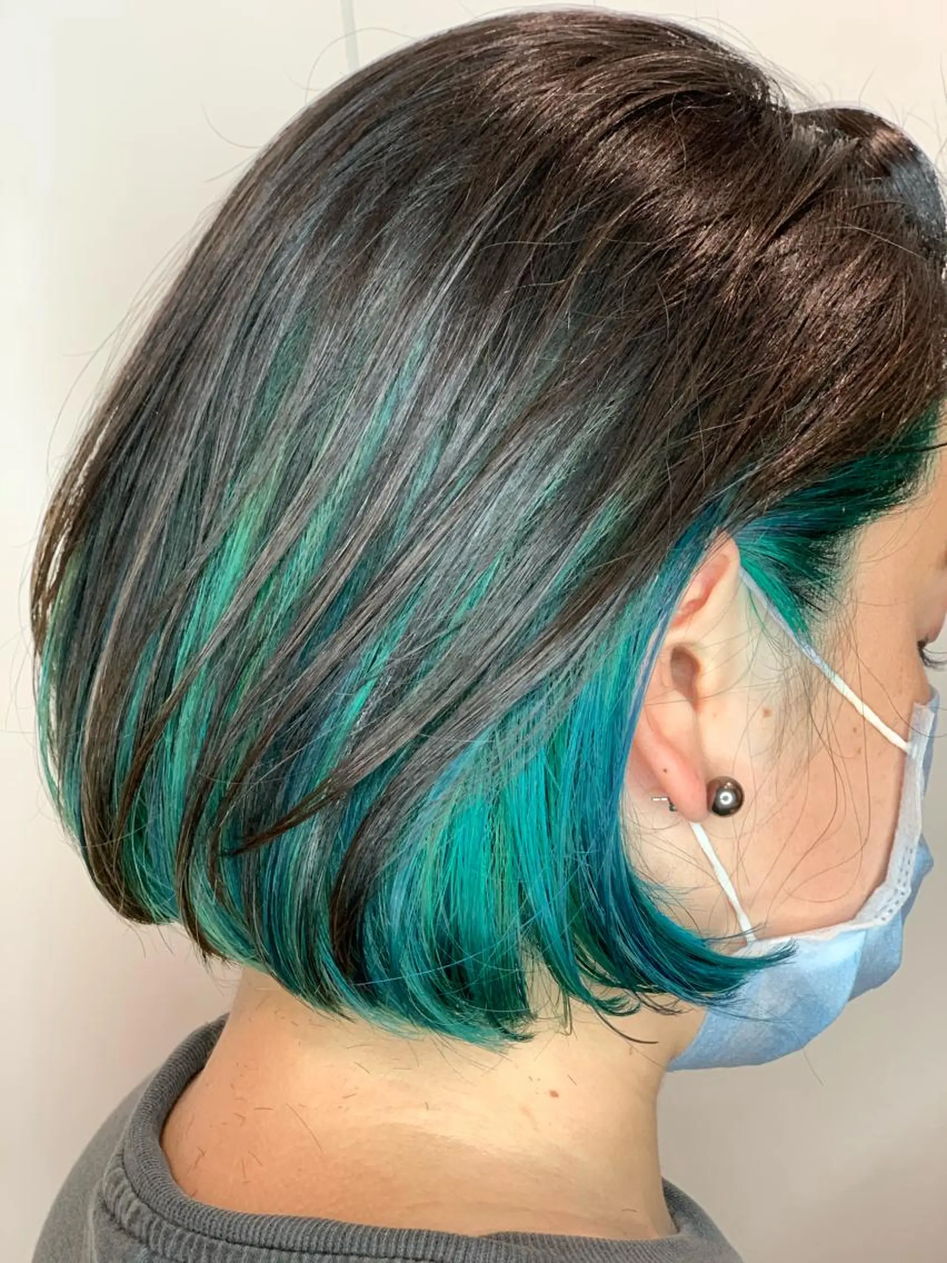 カラー 石井 潤のヘアスタイル