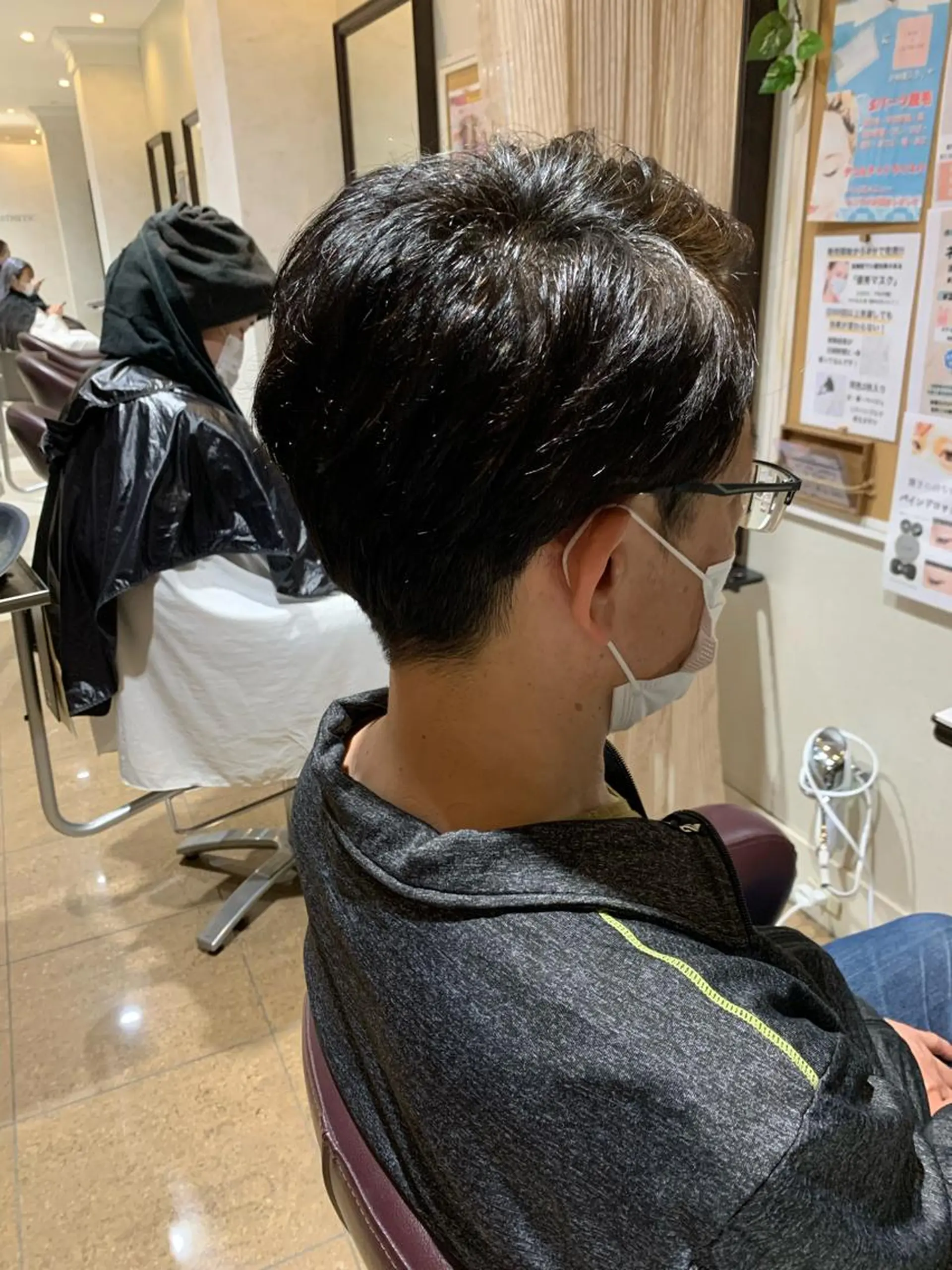 メンズ 永瀬 恵のヘアスタイル