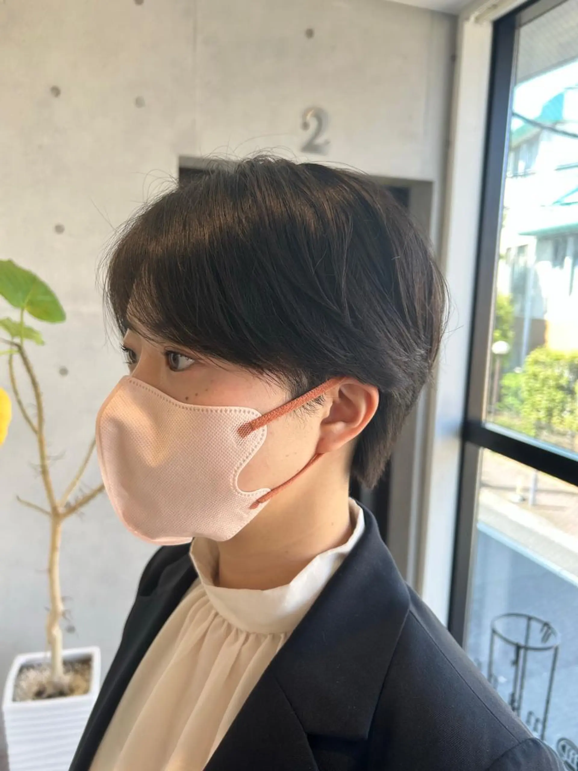 ショート 髪質改善/縮毛矯正/ 透明感カラーYUMAのヘアスタイル