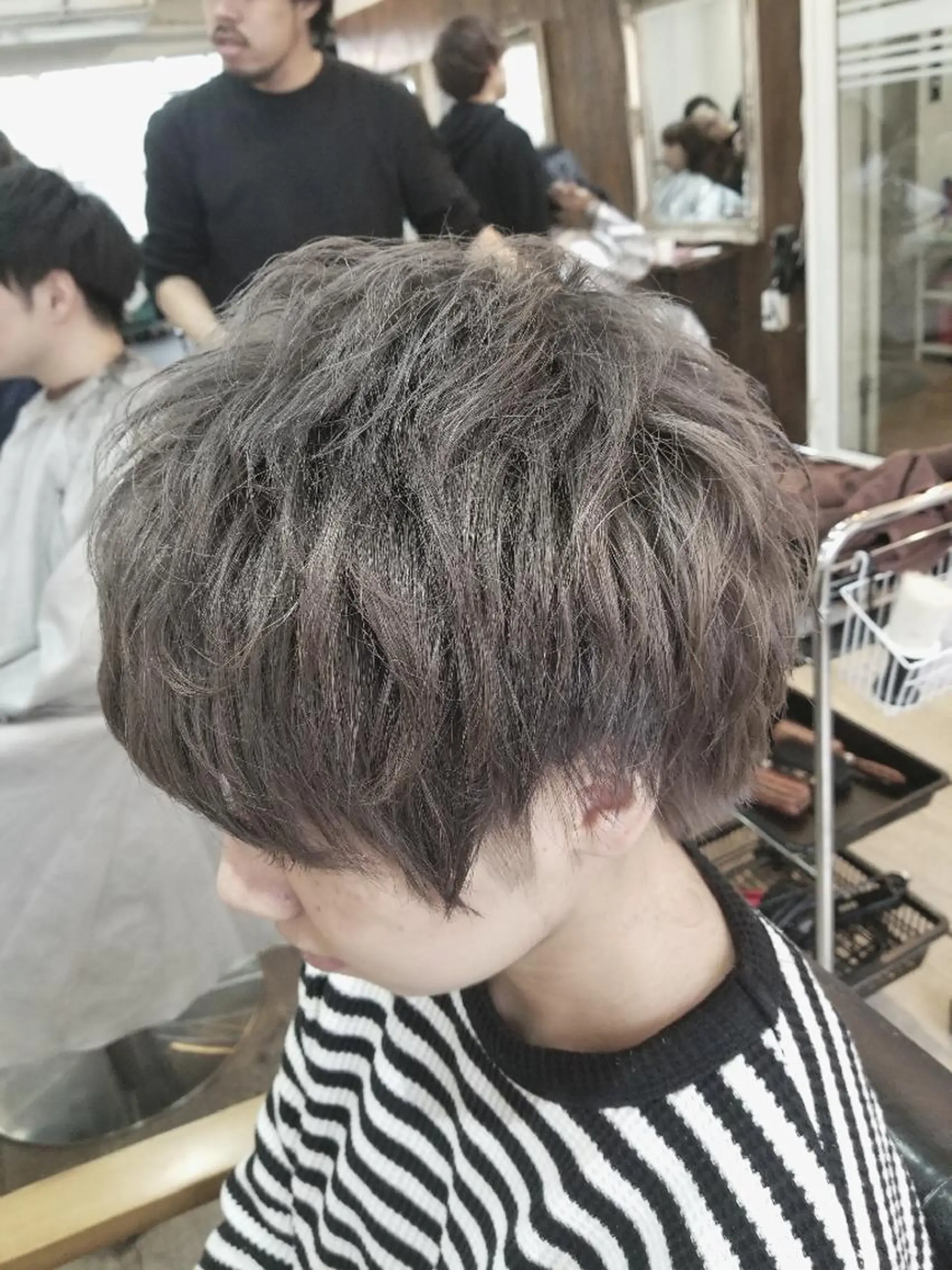 ショート カラー ヘアカラー トリートメント bathair  所属・bathair 持田侑祐のヘアスタイル