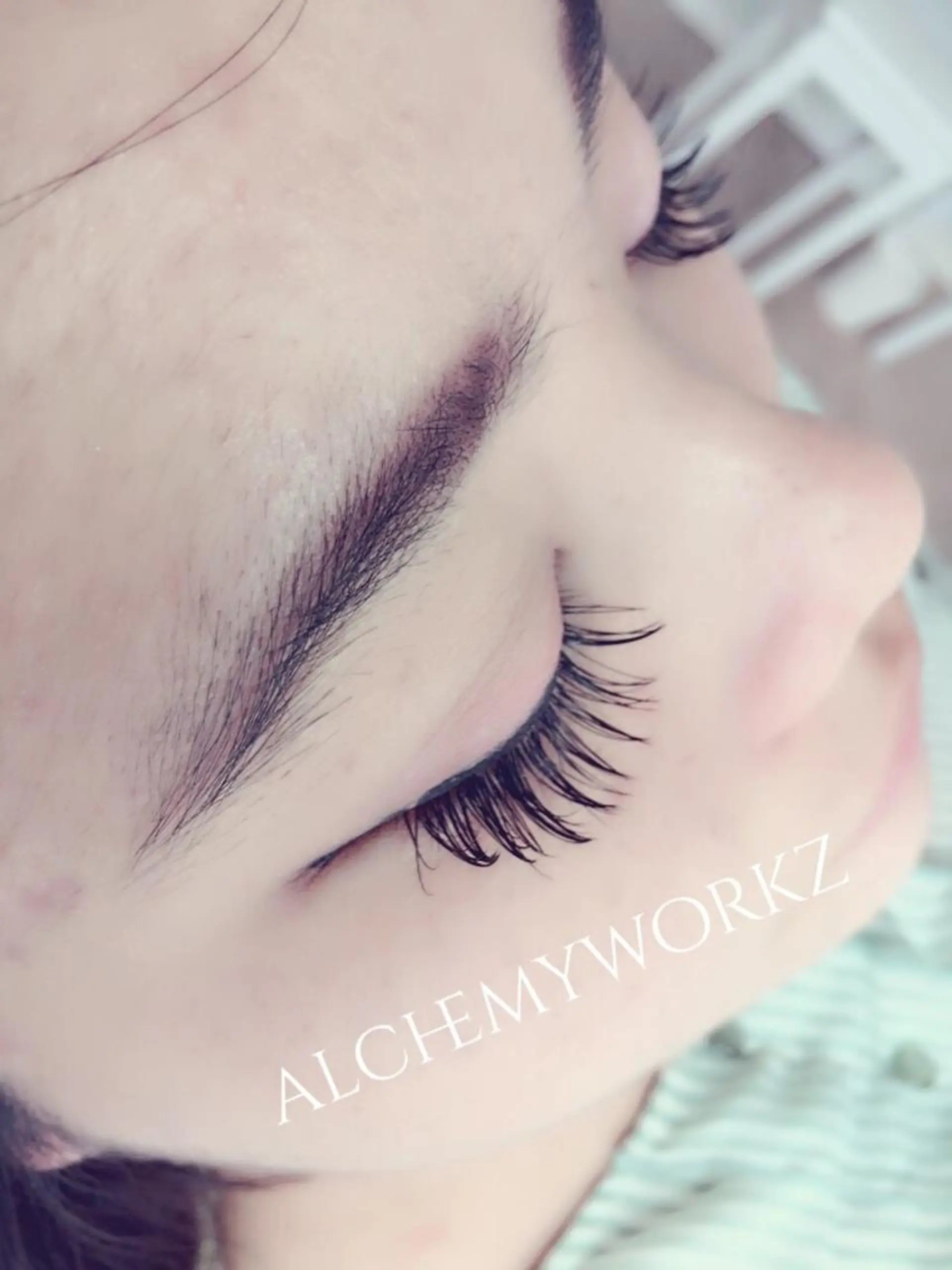 マツエク・マツパ Cカール alchemy workzのマツエク・マツパデザイン