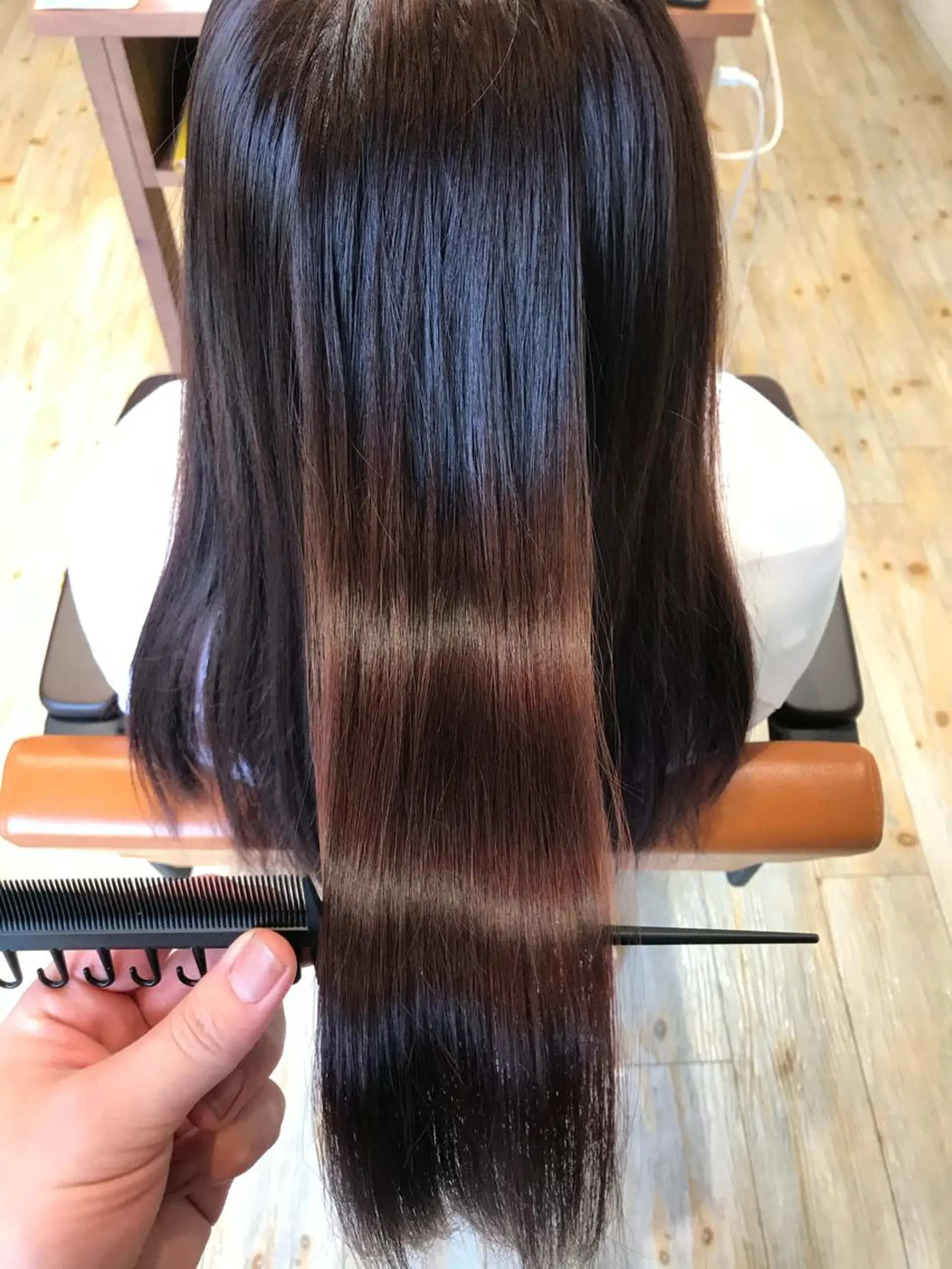 ロング 湯浅  隆のヘアスタイル