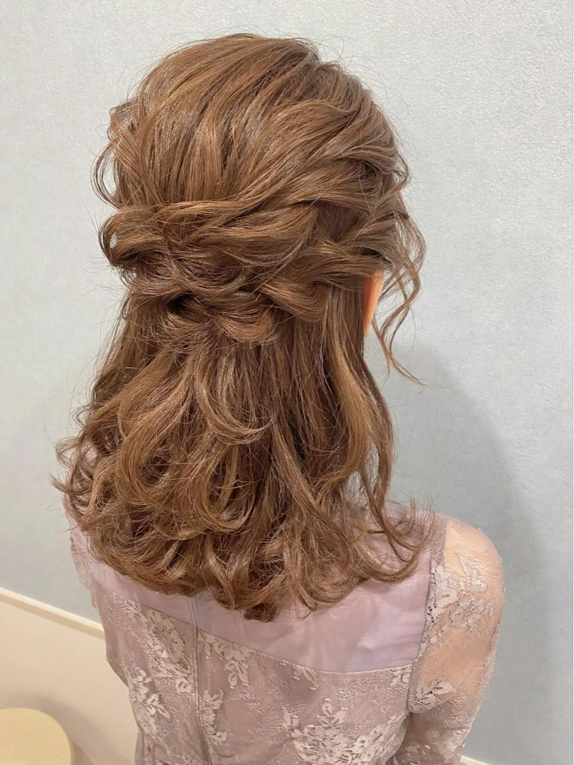 セミロング ヘアアレンジ 大阪/ヘアアレンジ /似合わせset💐のヘアスタイル