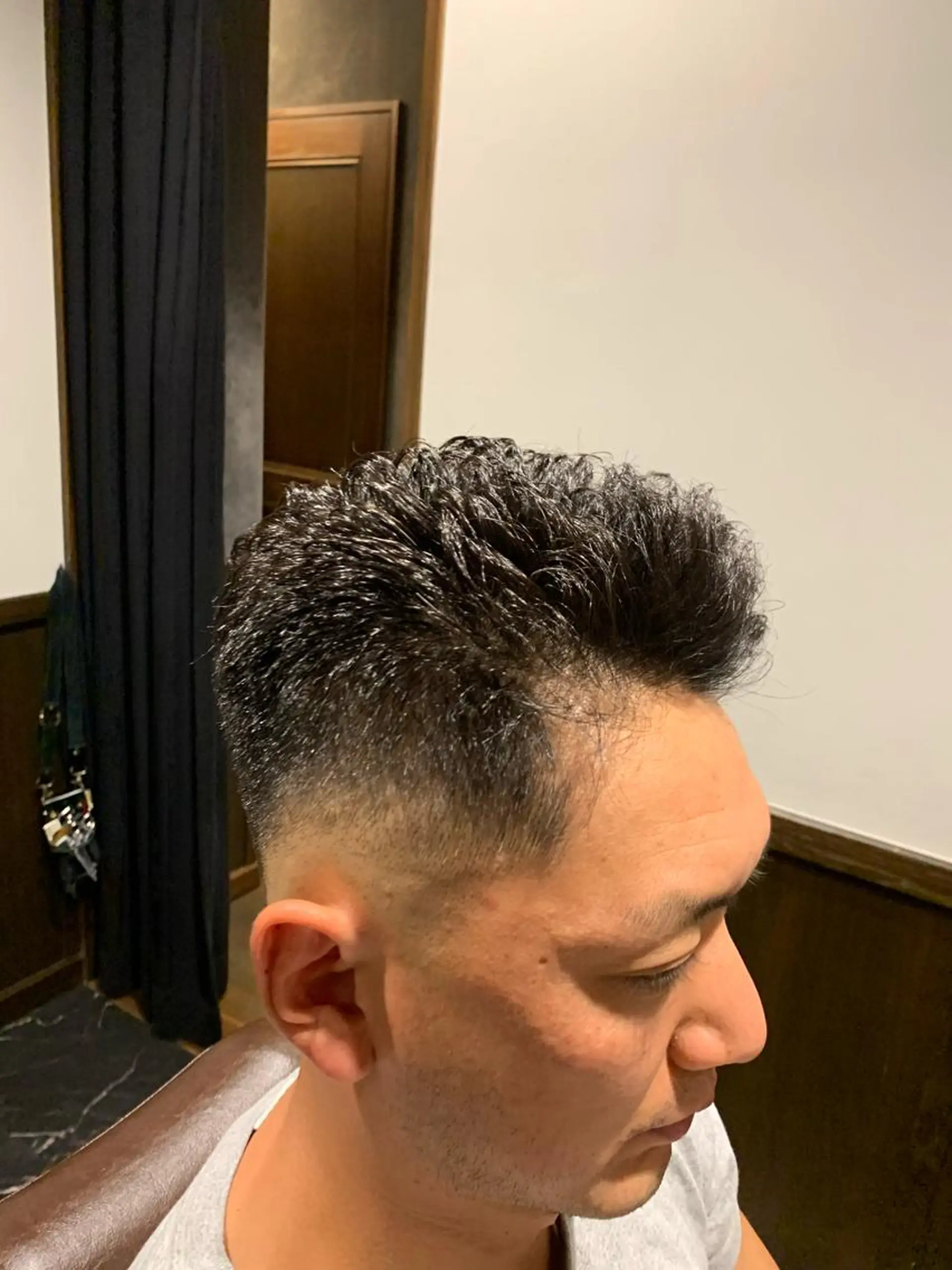 ショート パーマ メンズ ひらお あおとのヘアスタイル