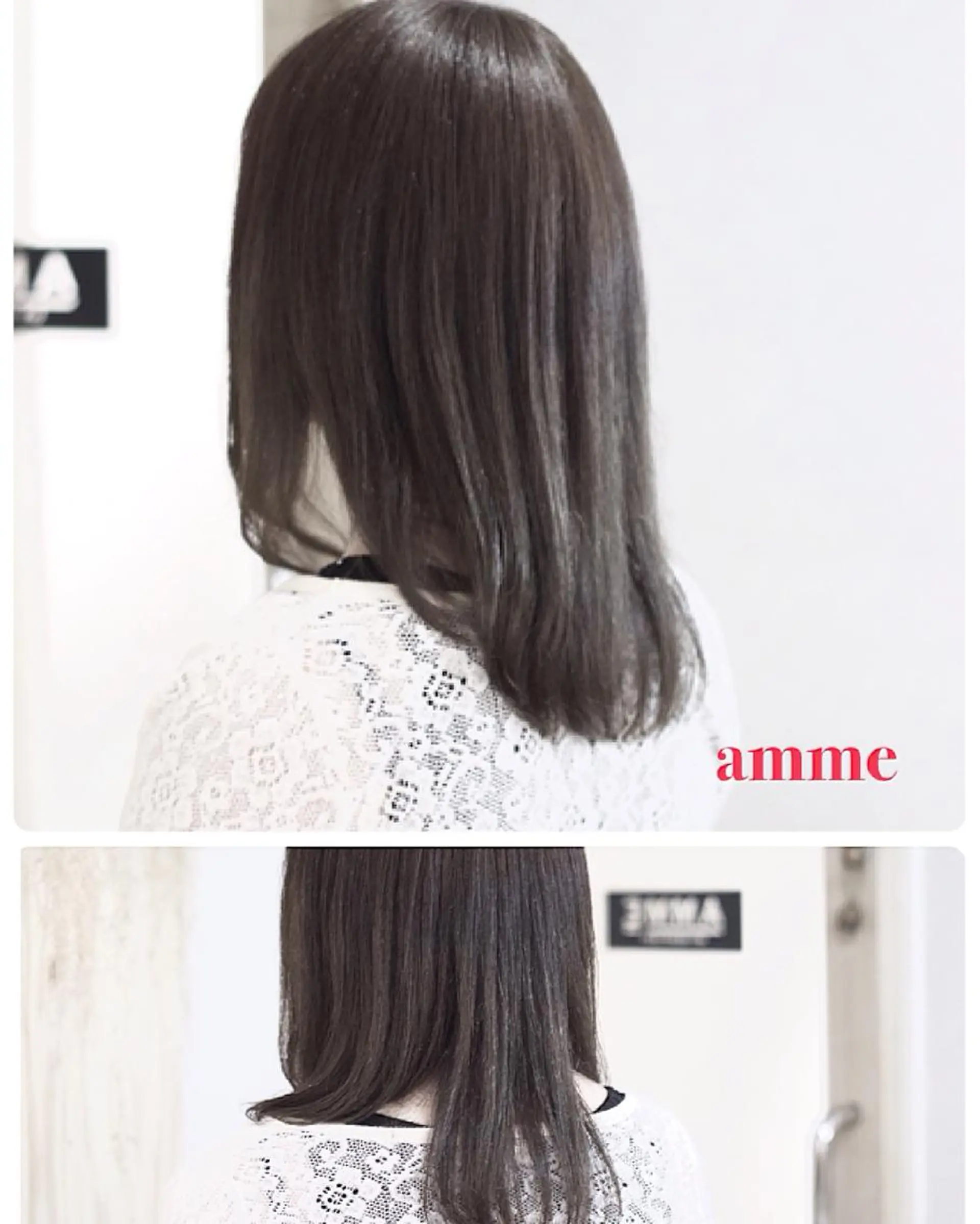 ミディアム カラー グレージュ 💎髪質改善💎 デザイナーshinのヘアスタイル