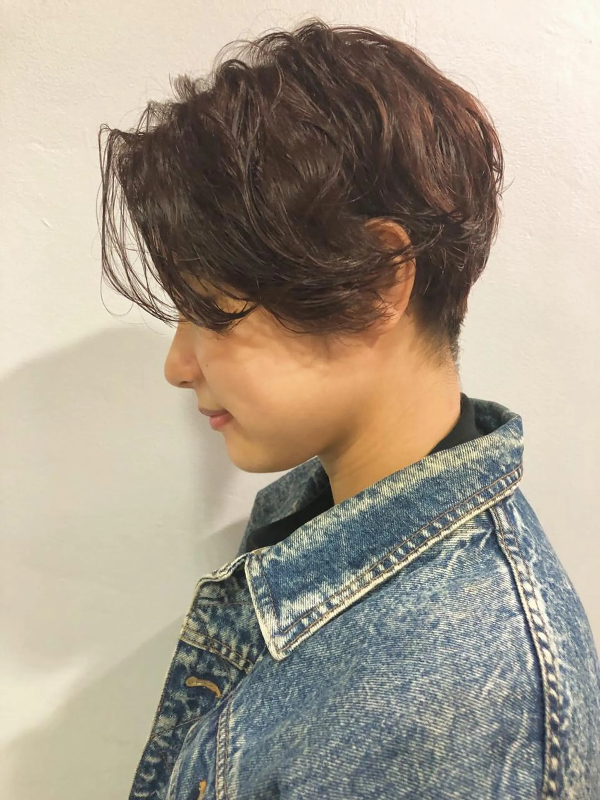 ショート パーマ 低ダメージパーマ ケアパーマ/武田明大のヘアスタイル